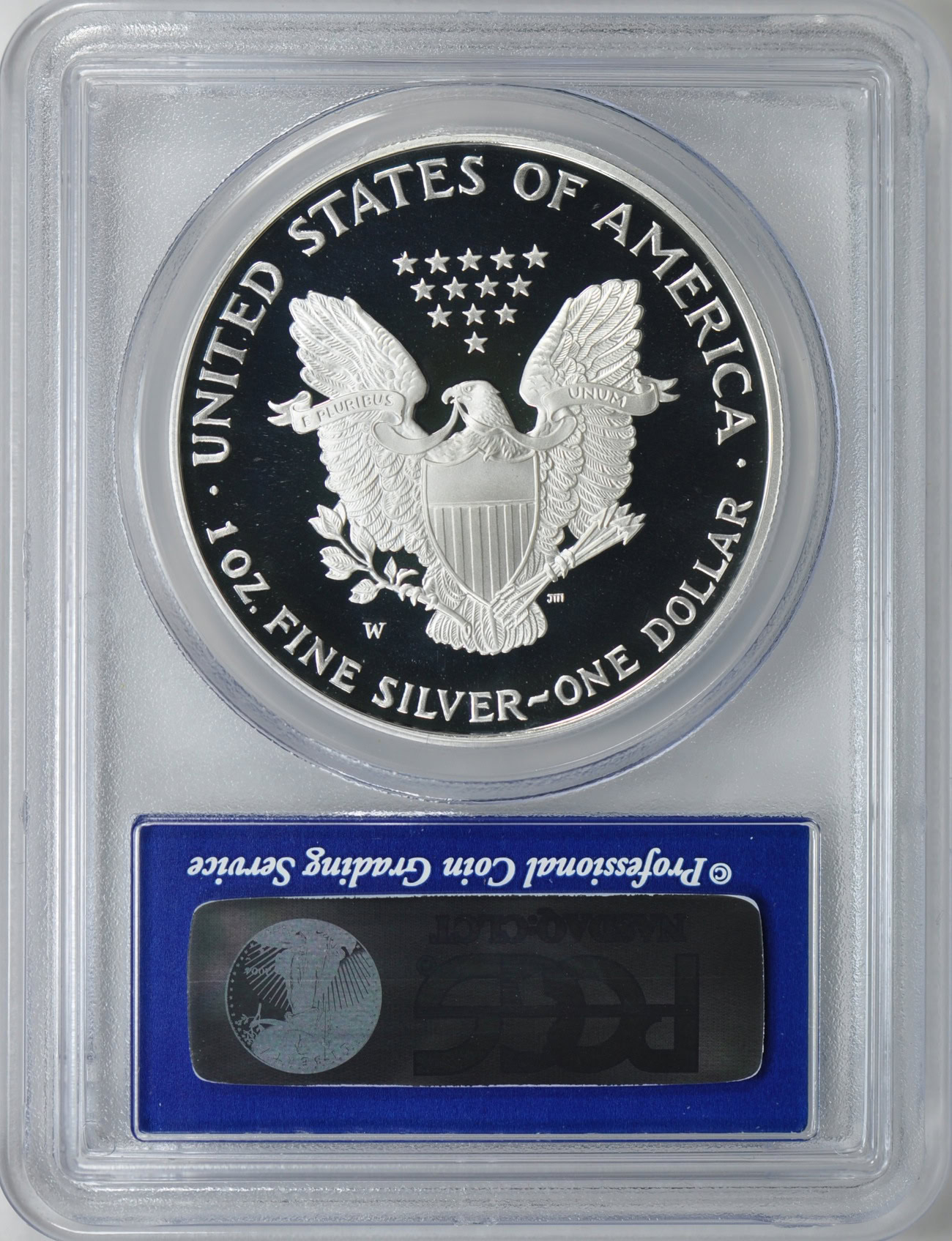 1995-W $1 Silver Eagle PCGS Proof-70 DCAM (Struck at West Point
