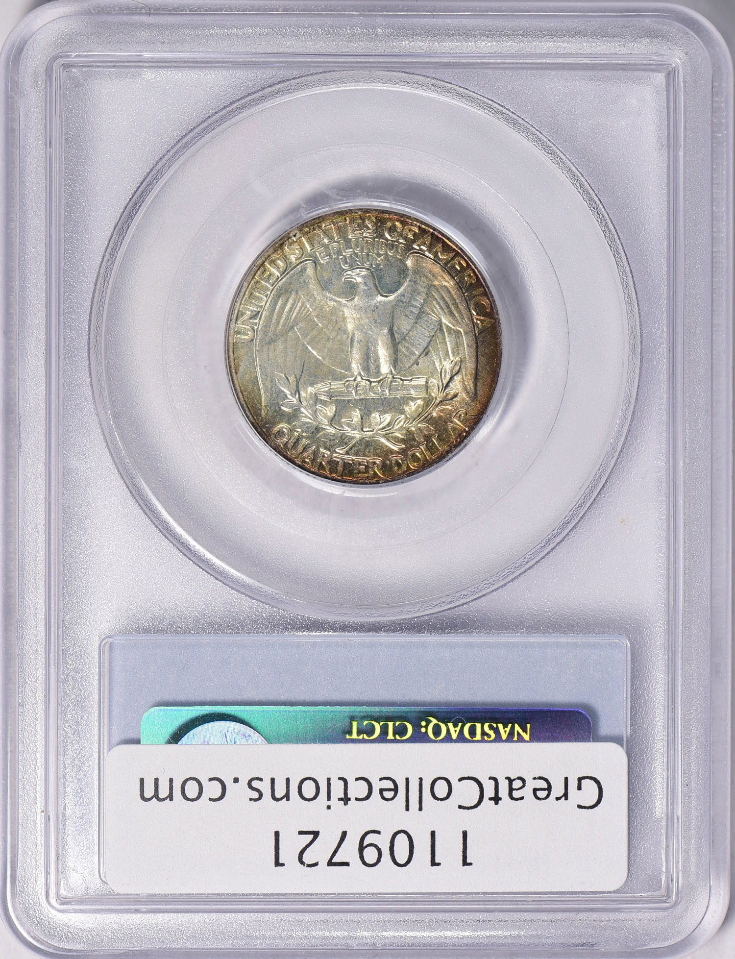 1964 Washington Quarter PCGS MS-66 (Toned) (Item 1109721 ...