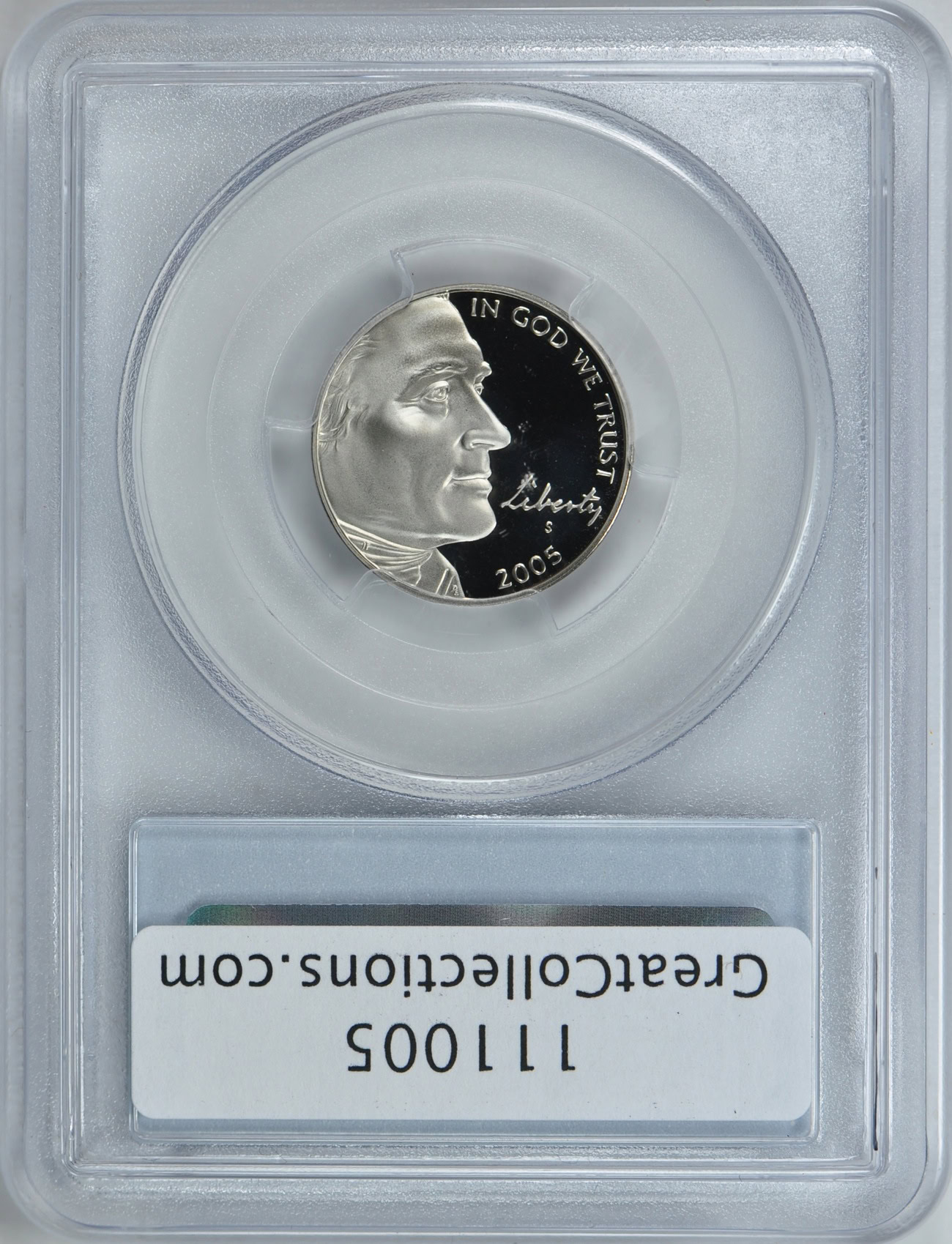 2005-S Jefferson Nickel American Bison PCGS Proof-70 DCAM (Item