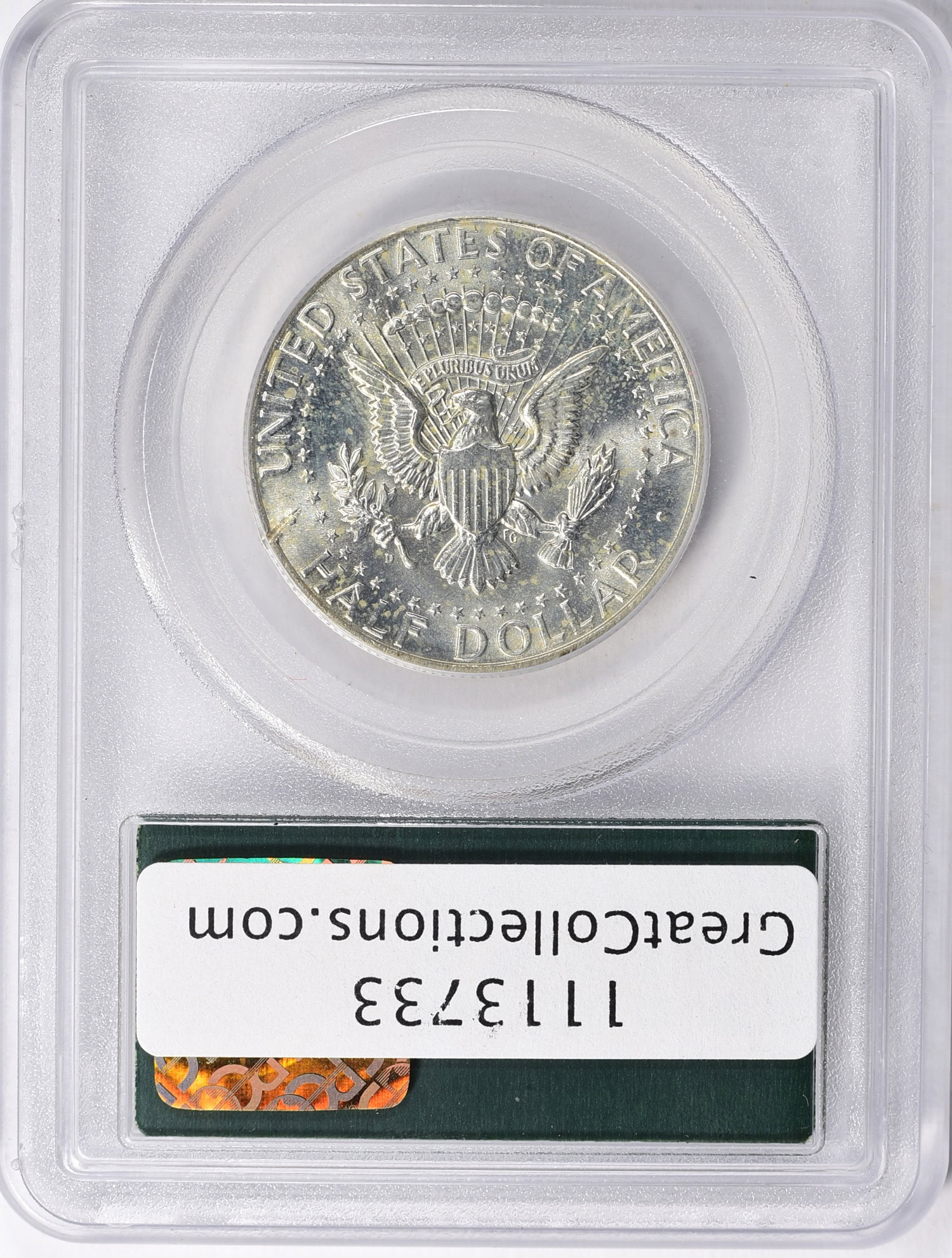 1964 Kennedy Half Dollar PCGS MS OGH (Sample Slab) (Item 1113733