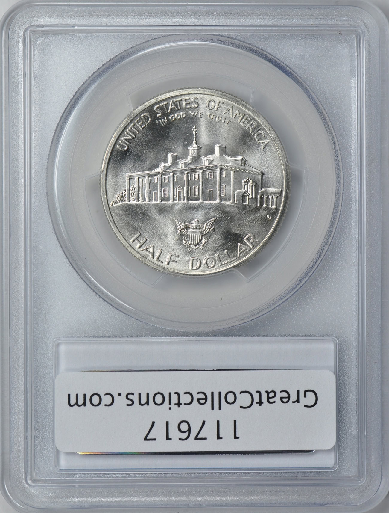 1982-D George Washington 250th Anniversary of Birth Silver Half