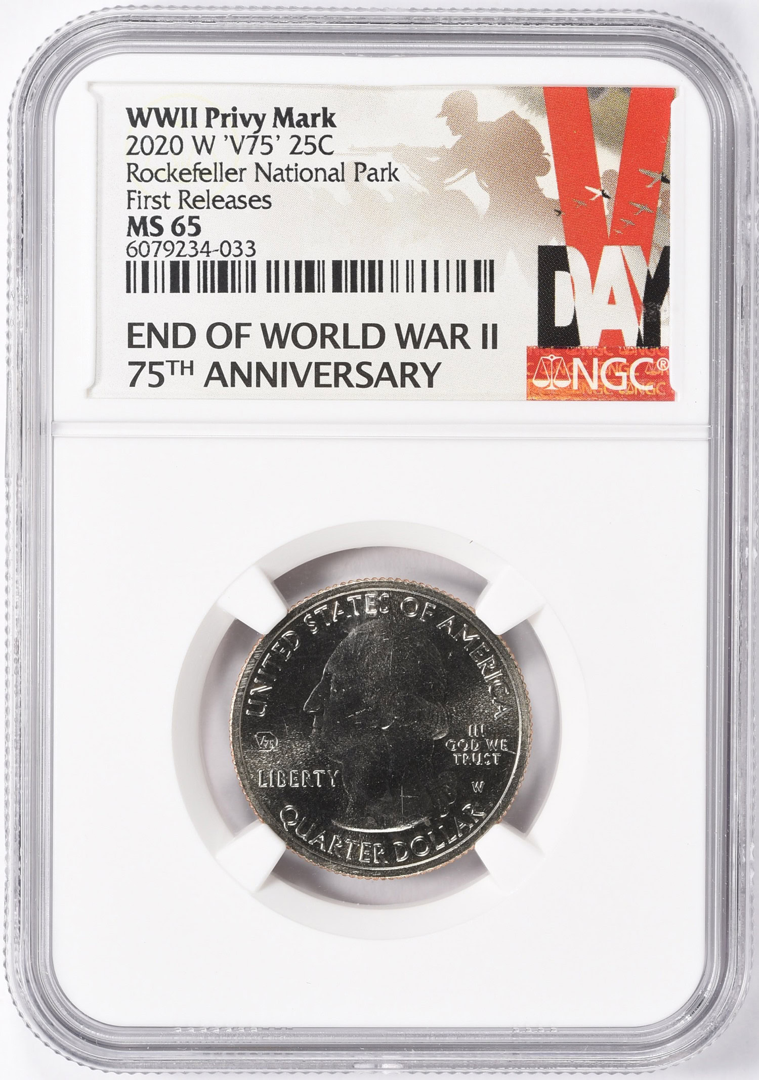2020-W America the Beautiful Quarter Marsh-Billings Rockefeller