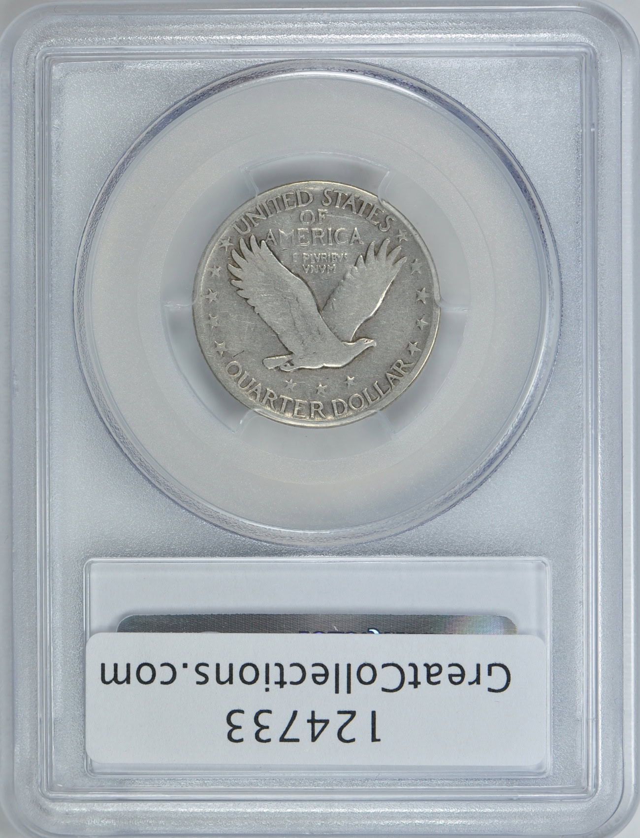 1920-S Standing Liberty Quarter Clashed Dies FS-401 PCGS G-06