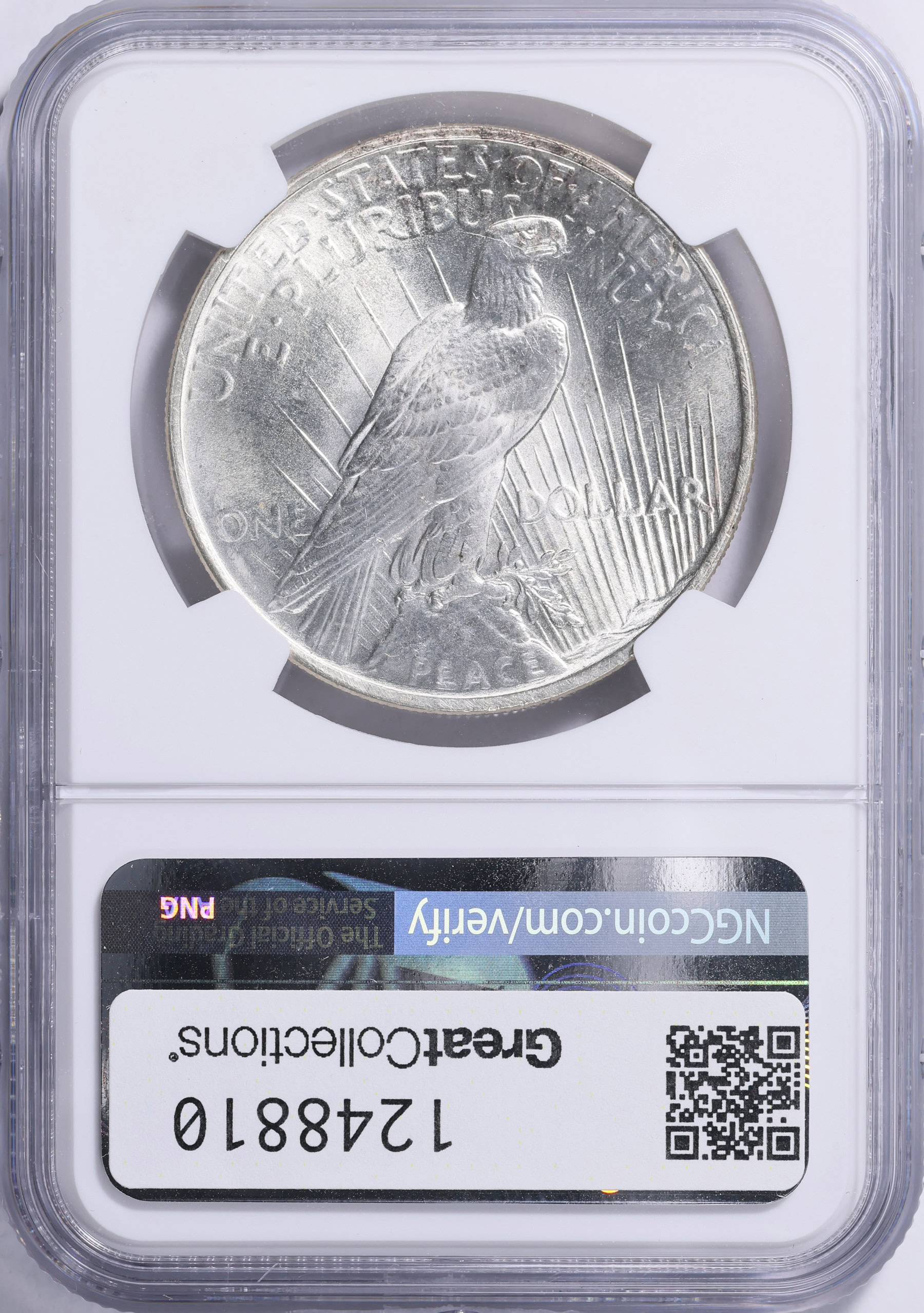 1924 Peace Silver Dollar NGC MS-67+ (Item 1248810