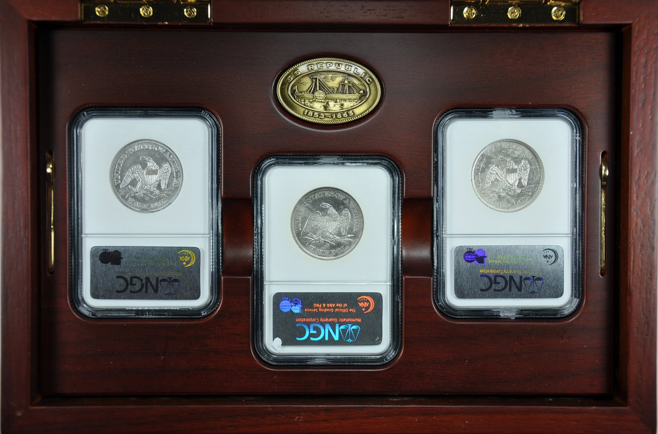 1860-O and 1861-O Seated Liberty Half Dollar - New Orleans Three