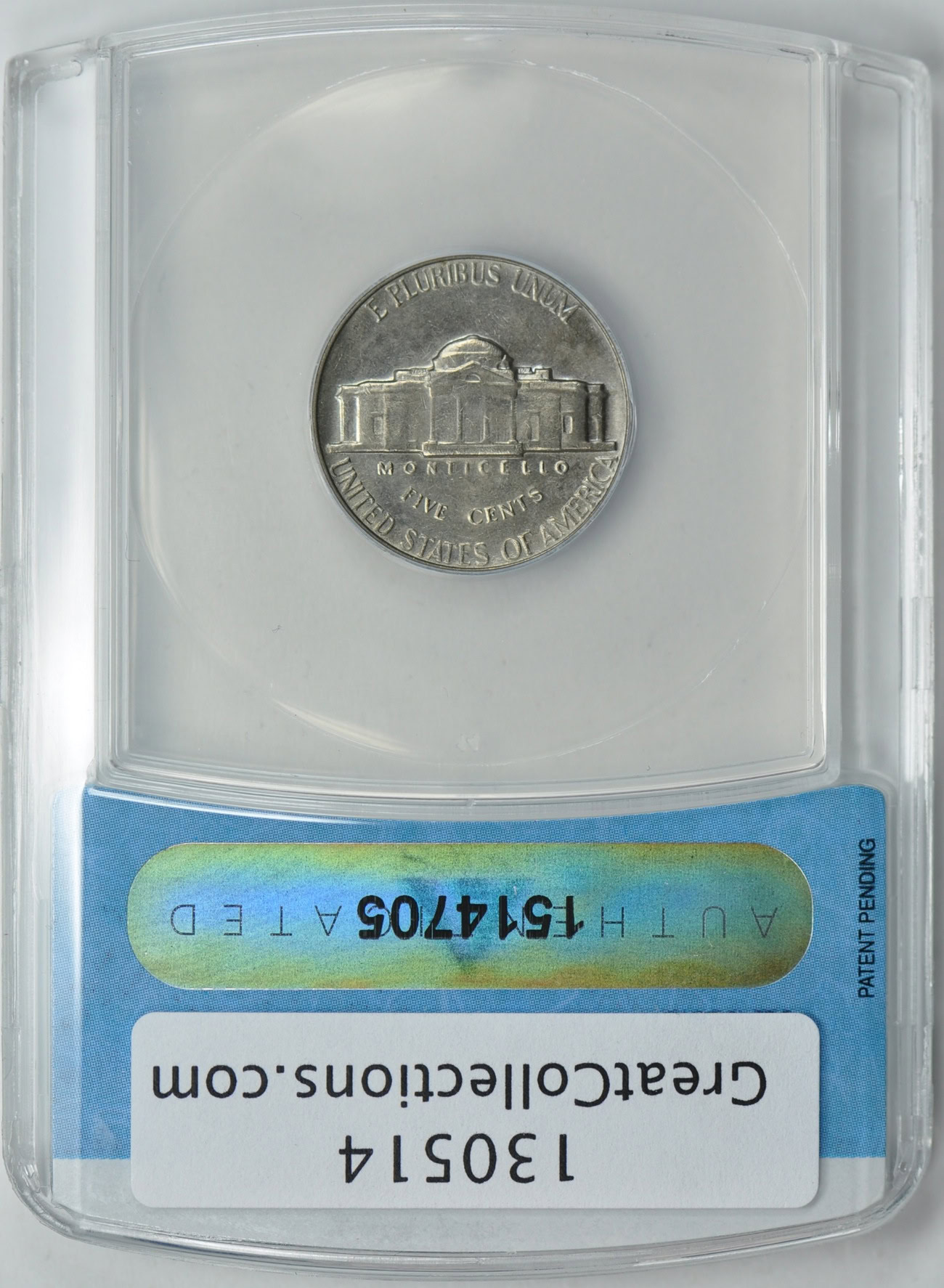 1968 ロシア 15 コペック コイン - NGC グレード MS63 1968-S Jefferson Nickel ANACS MS-63  (Item