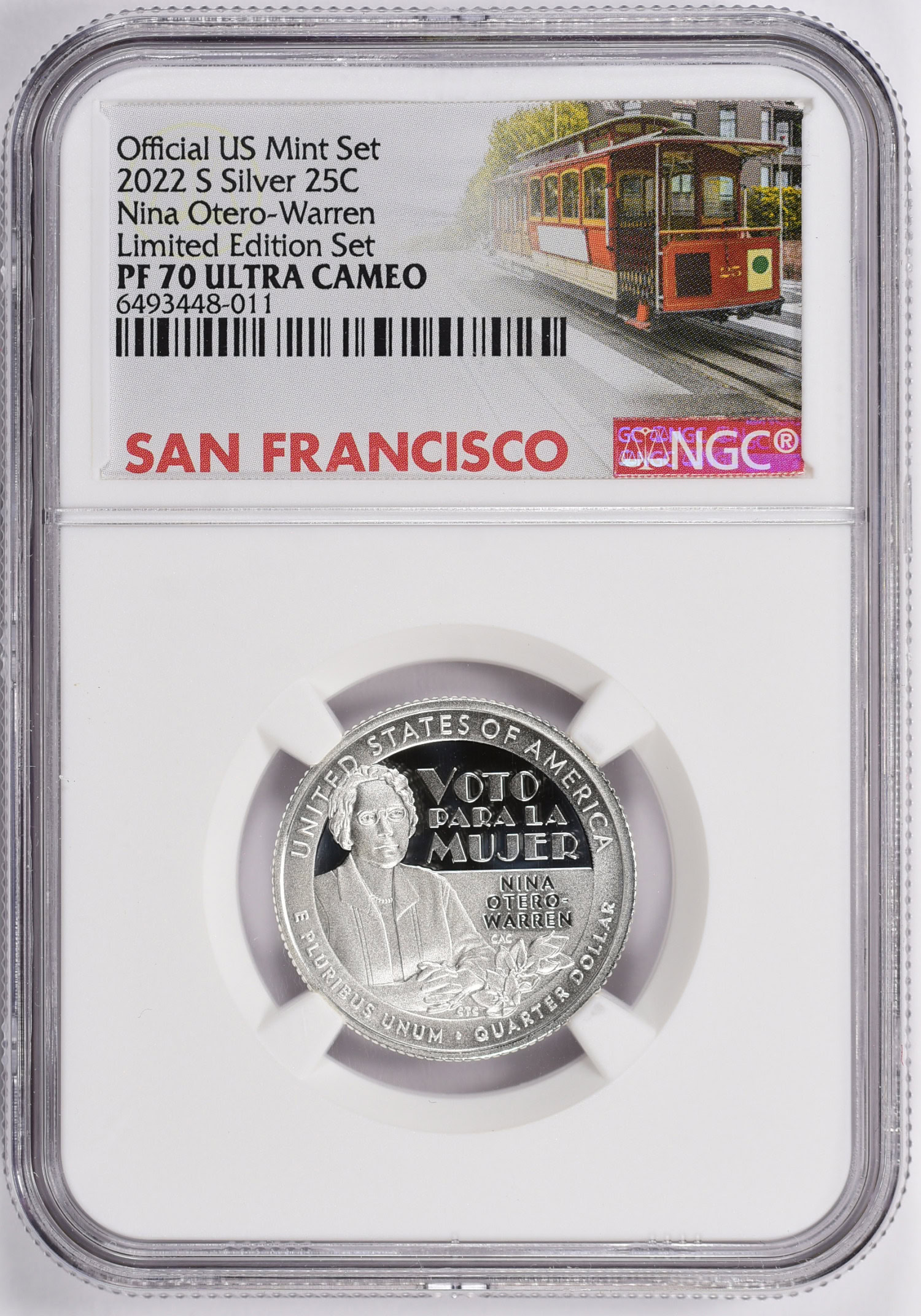 2022-S American Women Quarter Nina Otero-Warren (From the Limited ...