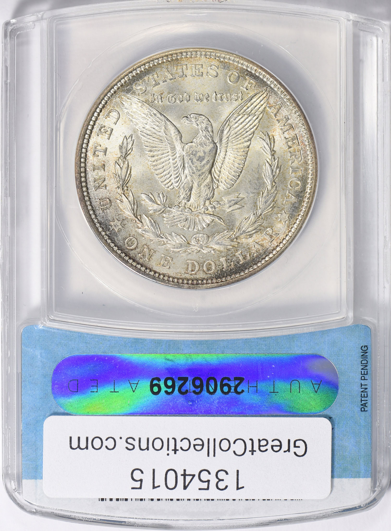 1921-D Morgan Silver Dollar VAM-9 ANACS MS-63 (Item 1354015