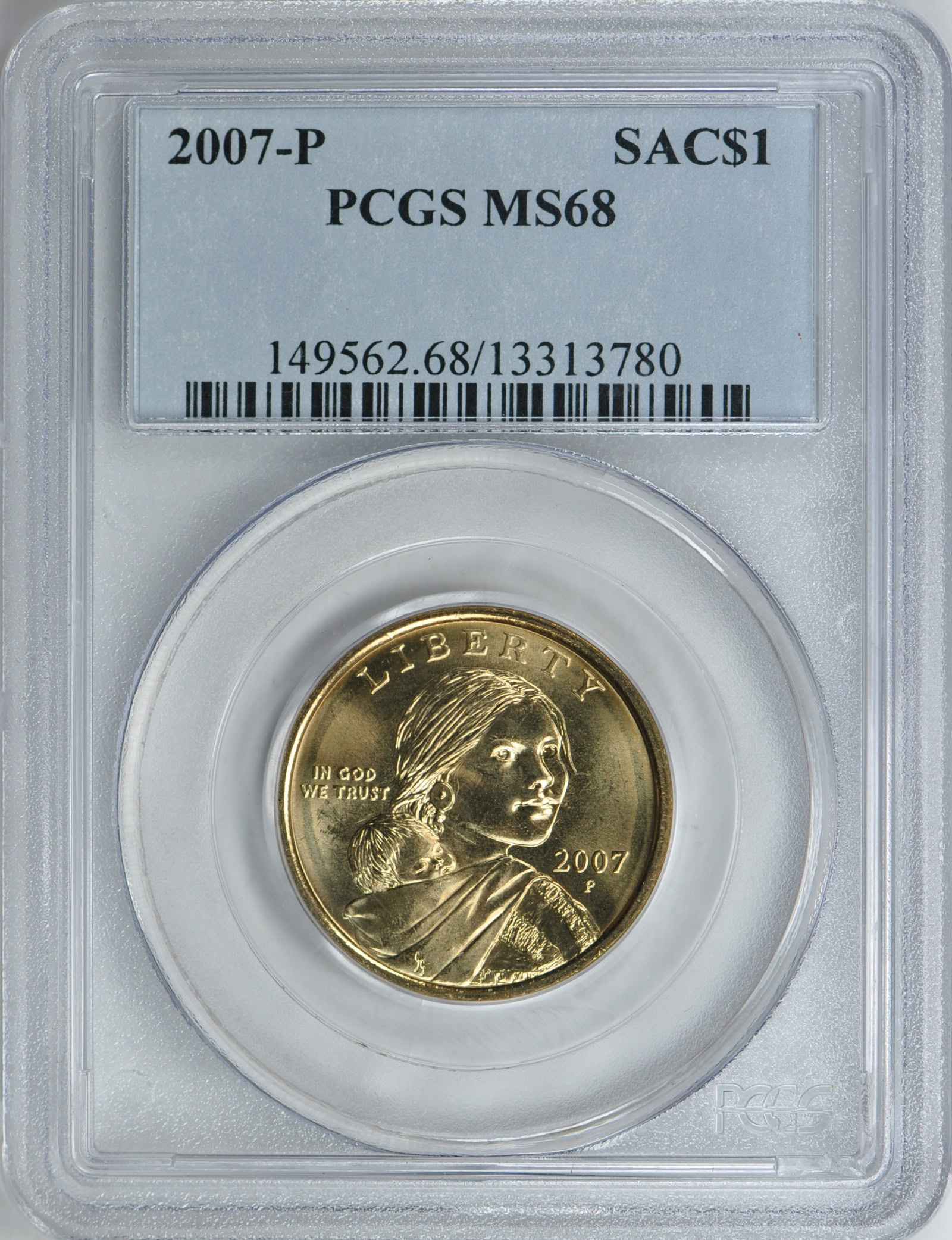 2007-P Sacagawea Dollar PCGS MS-68 (Item 138781