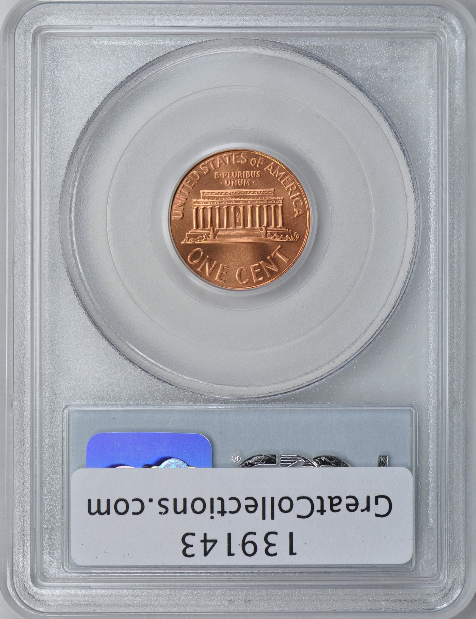2002-D Lincoln Cent PCGS MS-69 RD (Item 139143) | GreatCollections