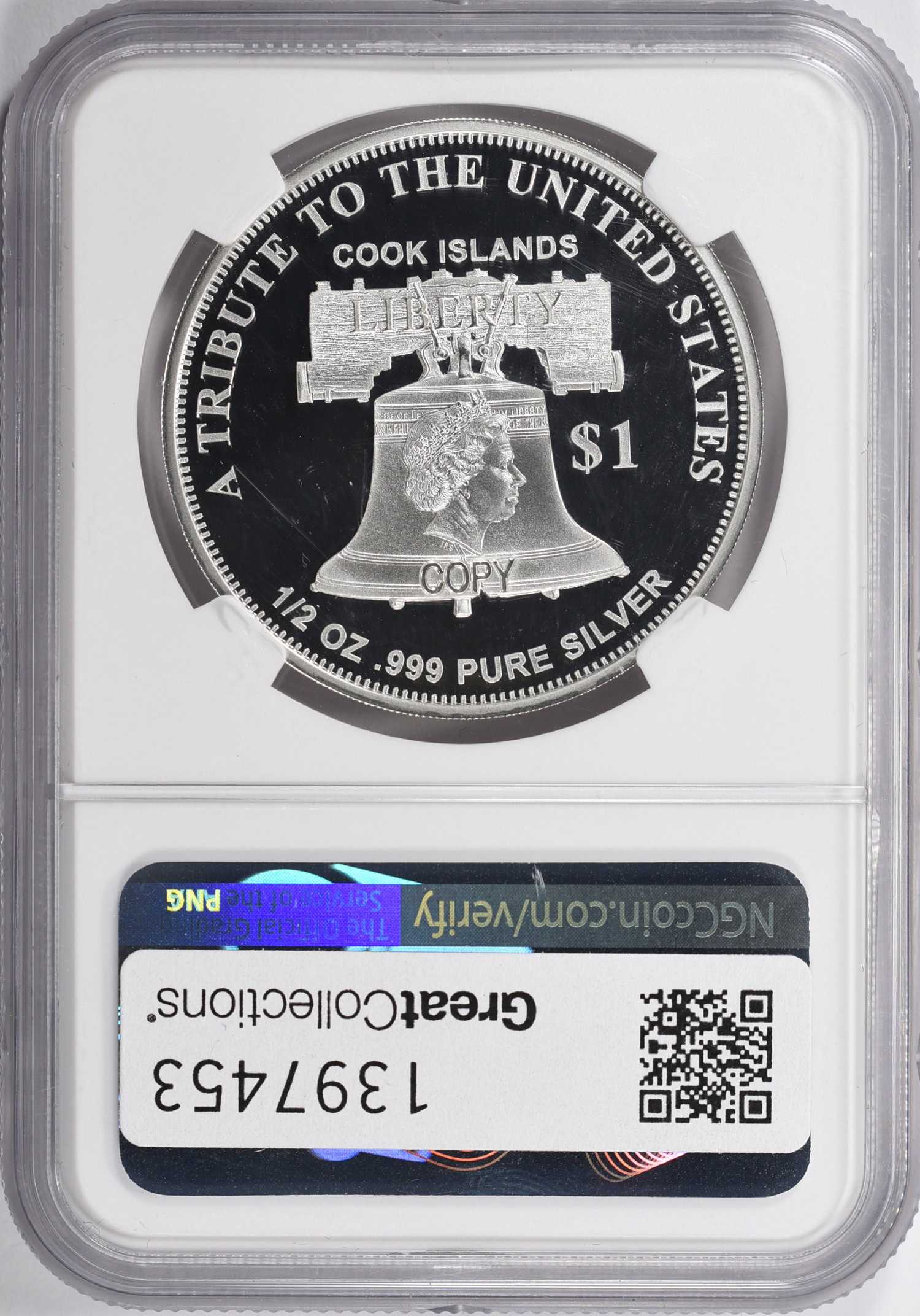 Cook Islands 2021 Silver Dollar Morgan and Peace Liberties NGC