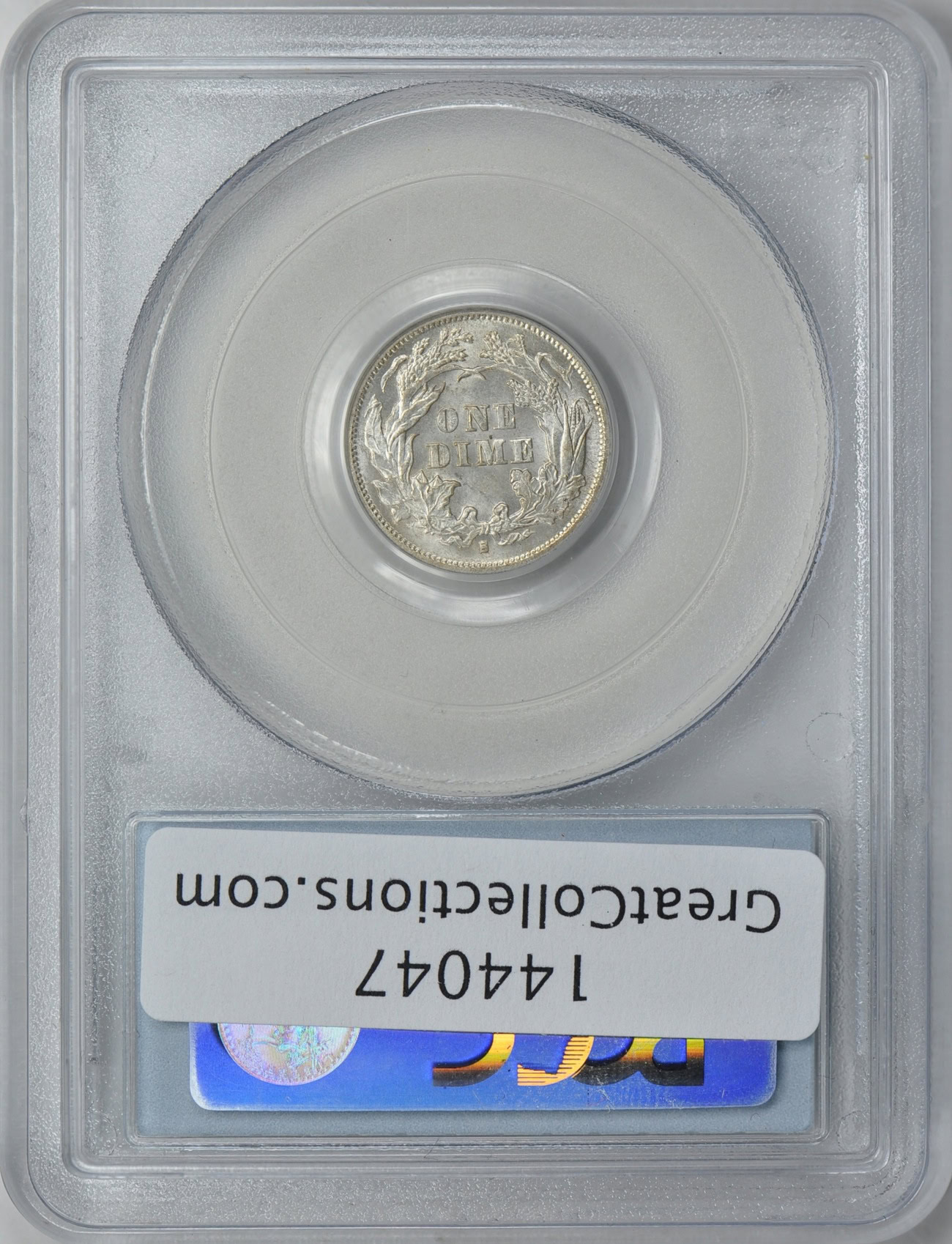 1876-S Seated Liberty Dime PCGS MS-63 (Item 144047