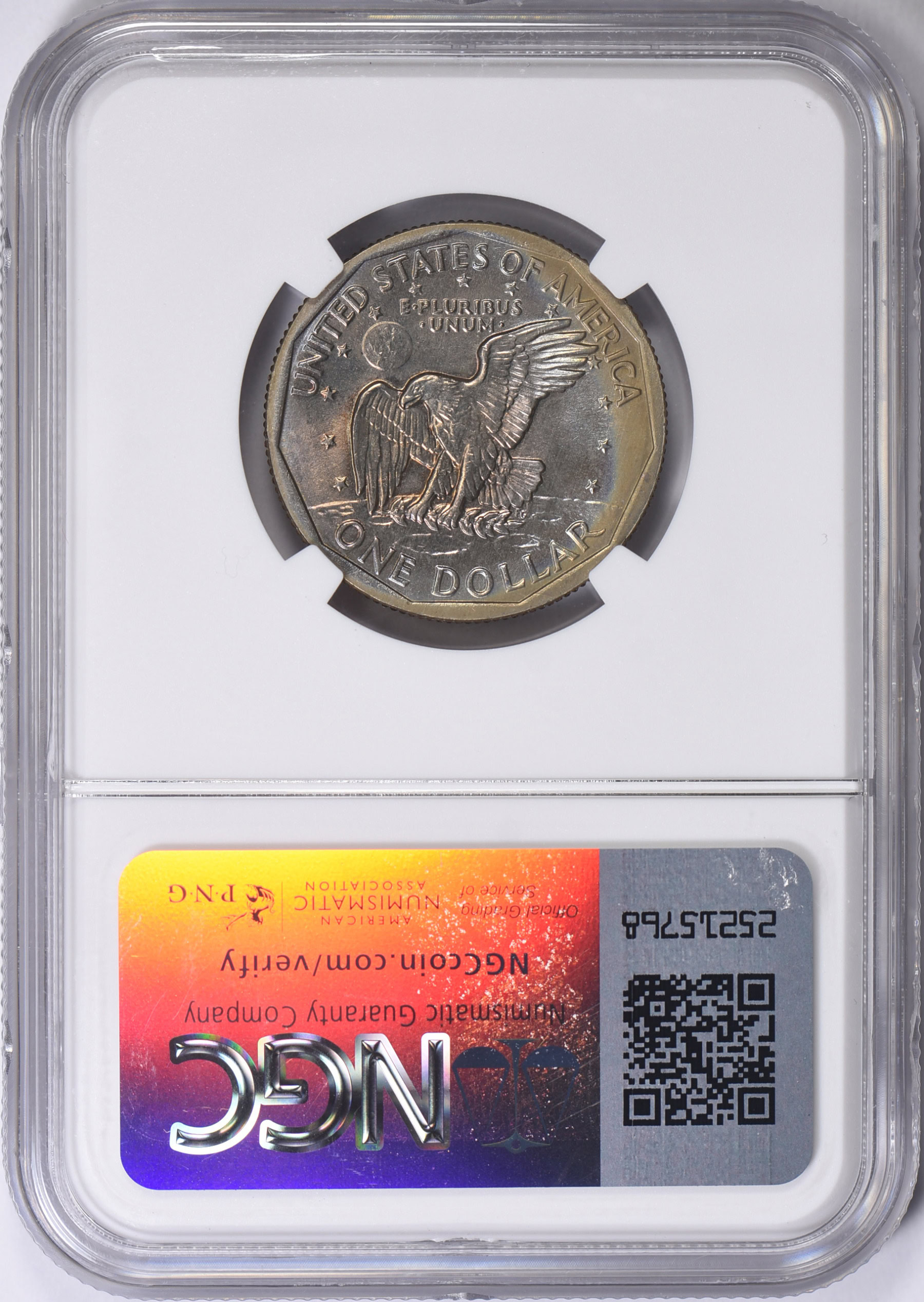 1980-P Susan B. Anthony Dollar NGC MS-67 (Toned) (Item 1464157