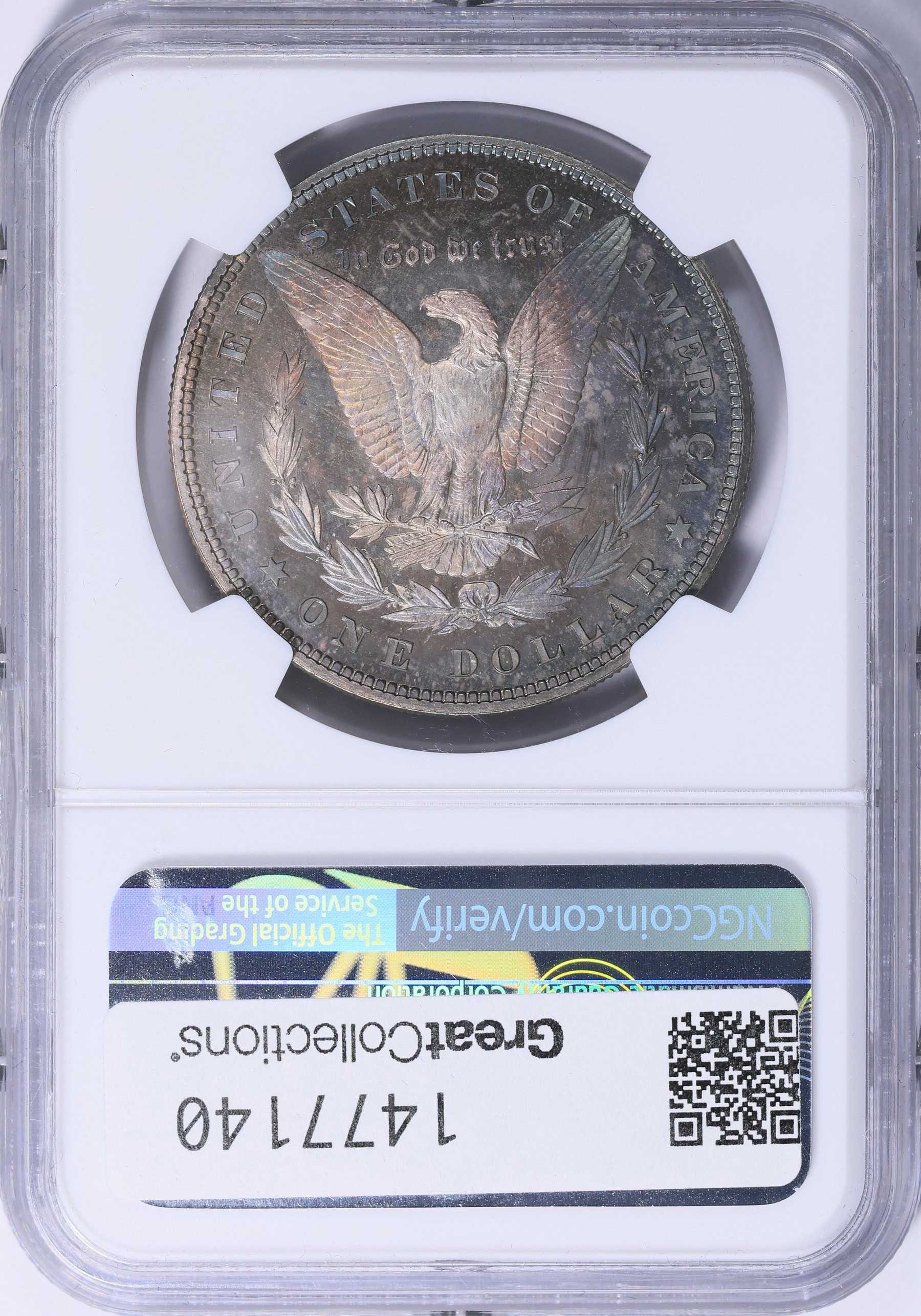 1879 Morgan Silver Dollar NGC Proof-68 (Toned) (Item 1477140