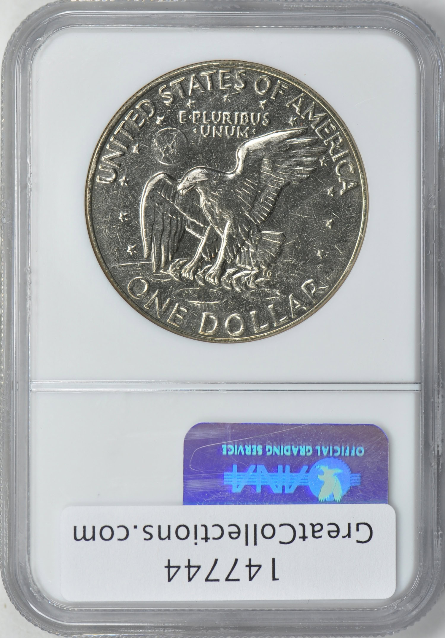 1974 Eisenhower Dollar NGC MS-63 (Item 147744) | GreatCollections