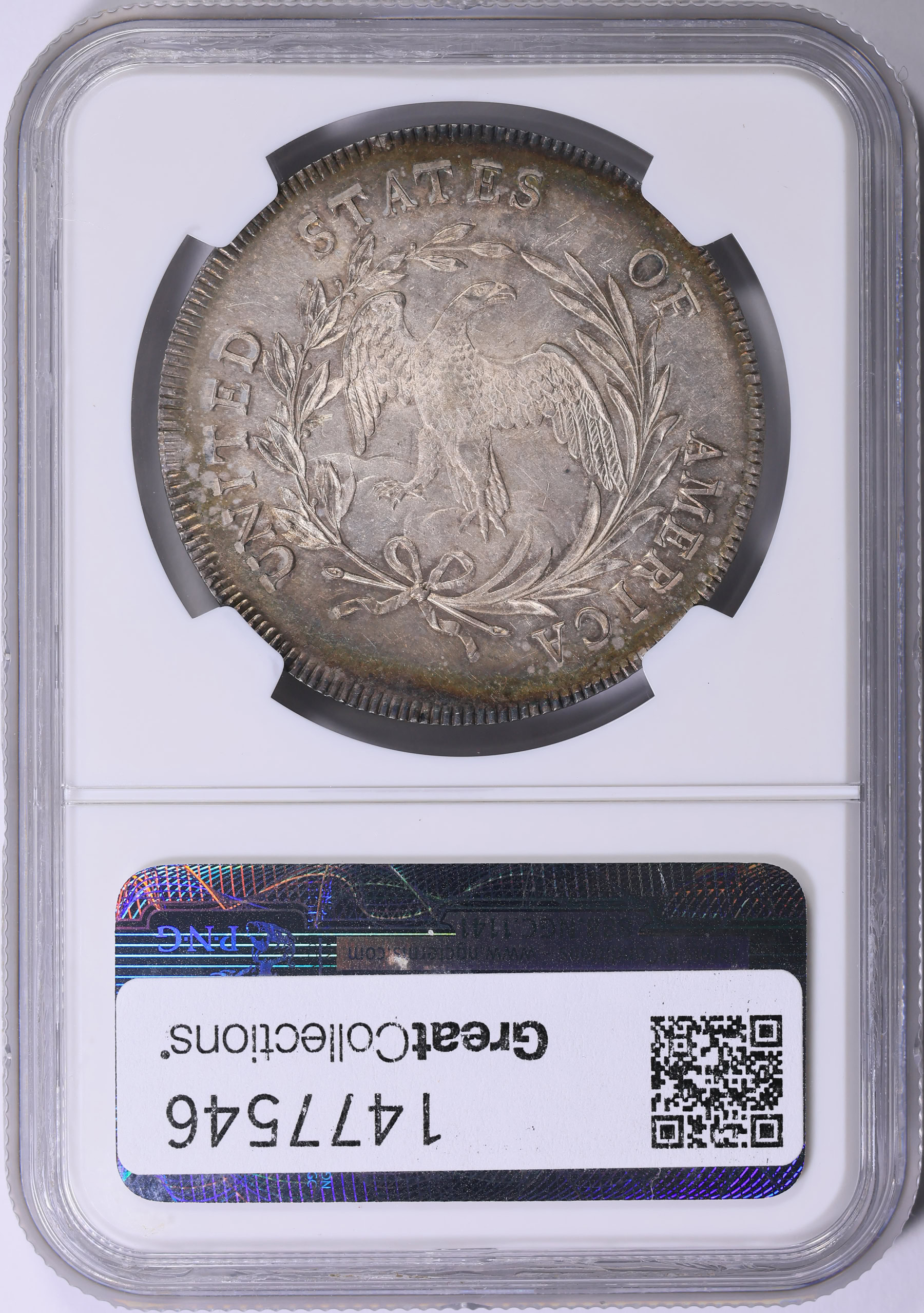 1796 Draped Bust Silver Dollar Small Date, Small Letters BB-66 B-1