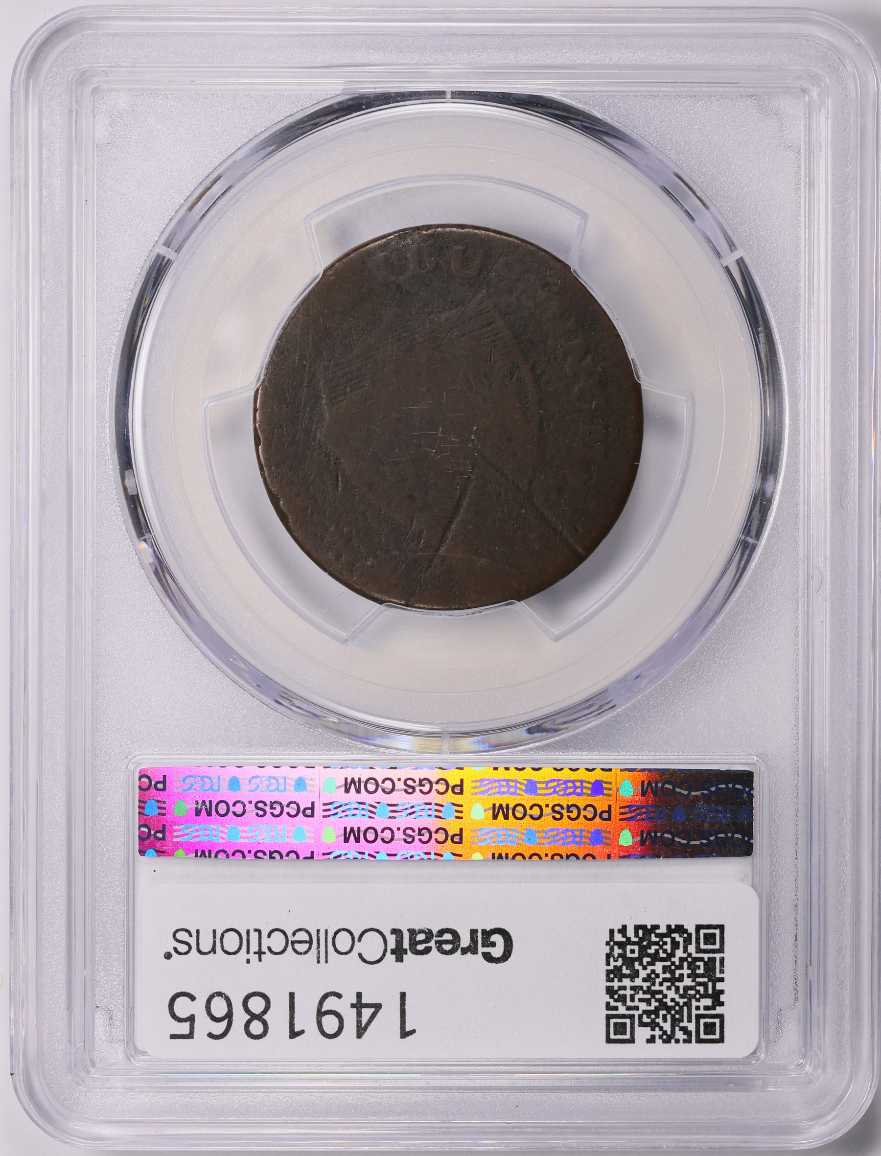 1788 NJ New Jersey Copper 1/2P Running Fox Before Legend PCGS Genuine