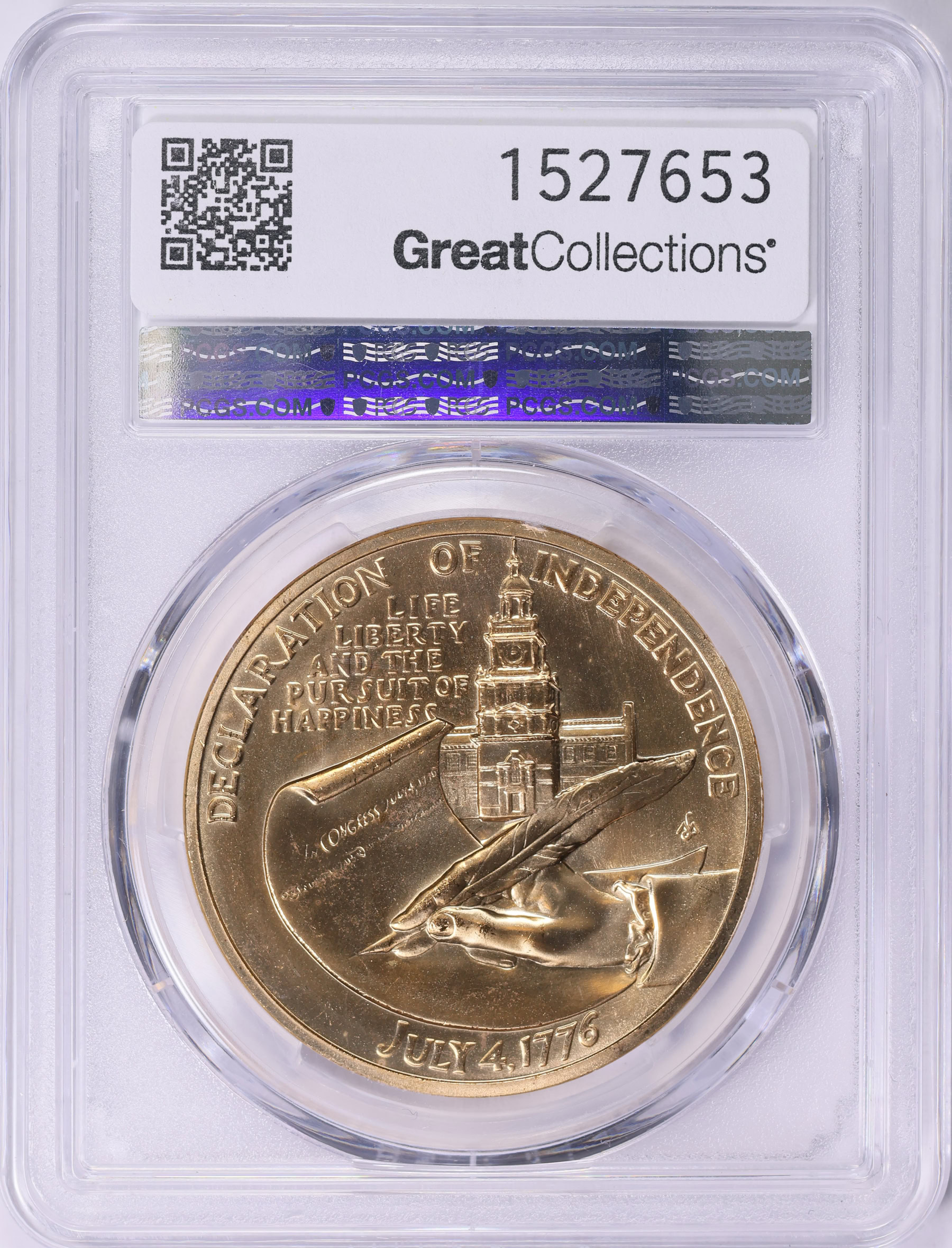 1976 Bronze American Revolution Bicentennial Thomas Jefferson
