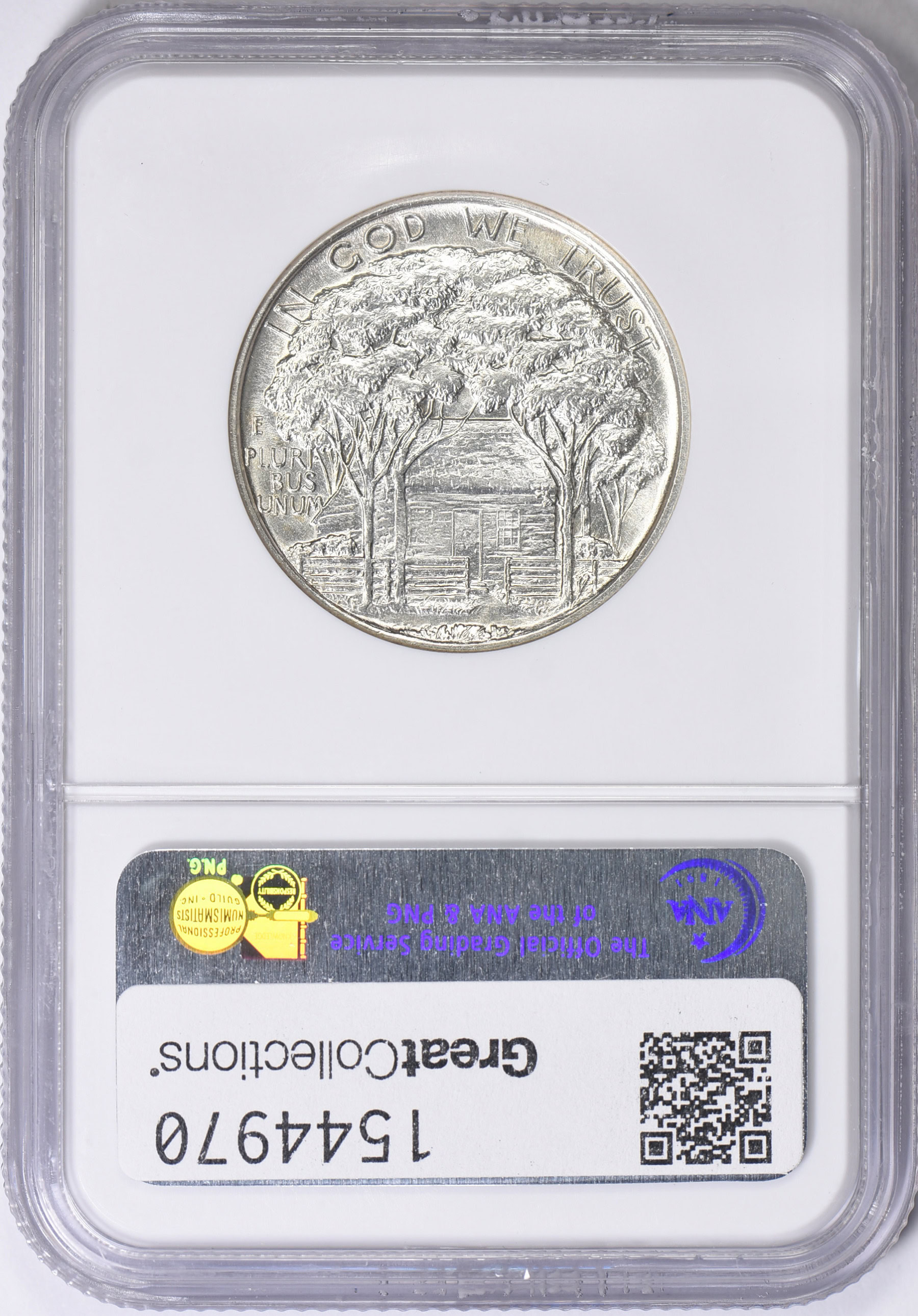 1922 Grant Memorial Half Dollar No Star NGC MS-64 (Item 1544970