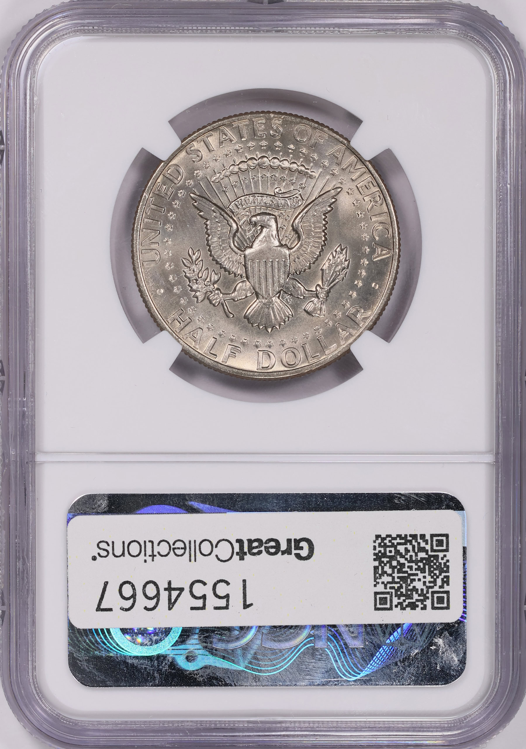 1974 Kennedy Half Dollar NGC MS-66+ (Item 1554667
