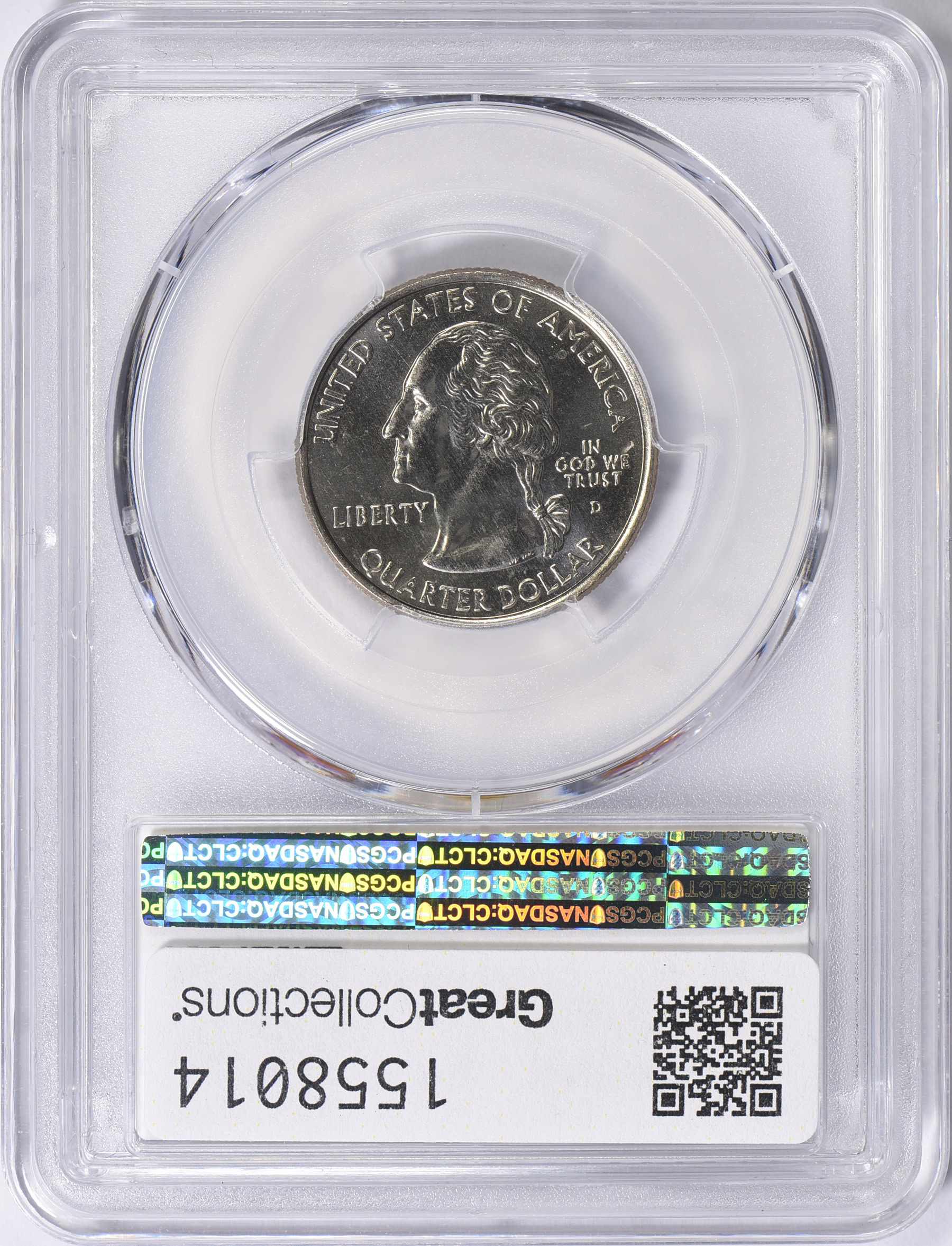 2008-D State Quarter Oklahoma PCGS MS-67 (Item 1558014