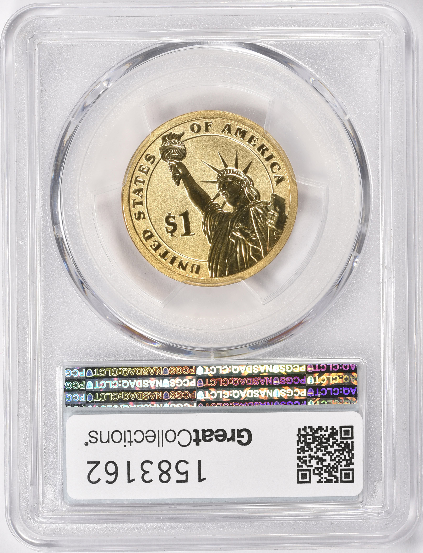 Dollar | PCGS Position Presidential コインデンバー 1円～動作確認済み Henry クォーツ ADMー