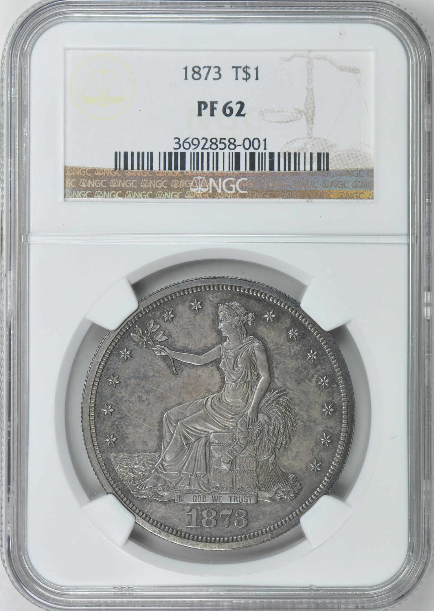 外国イラン クラン銀貨1810年(AH1225) NGC-XF40 外国イラン クラン銀貨
