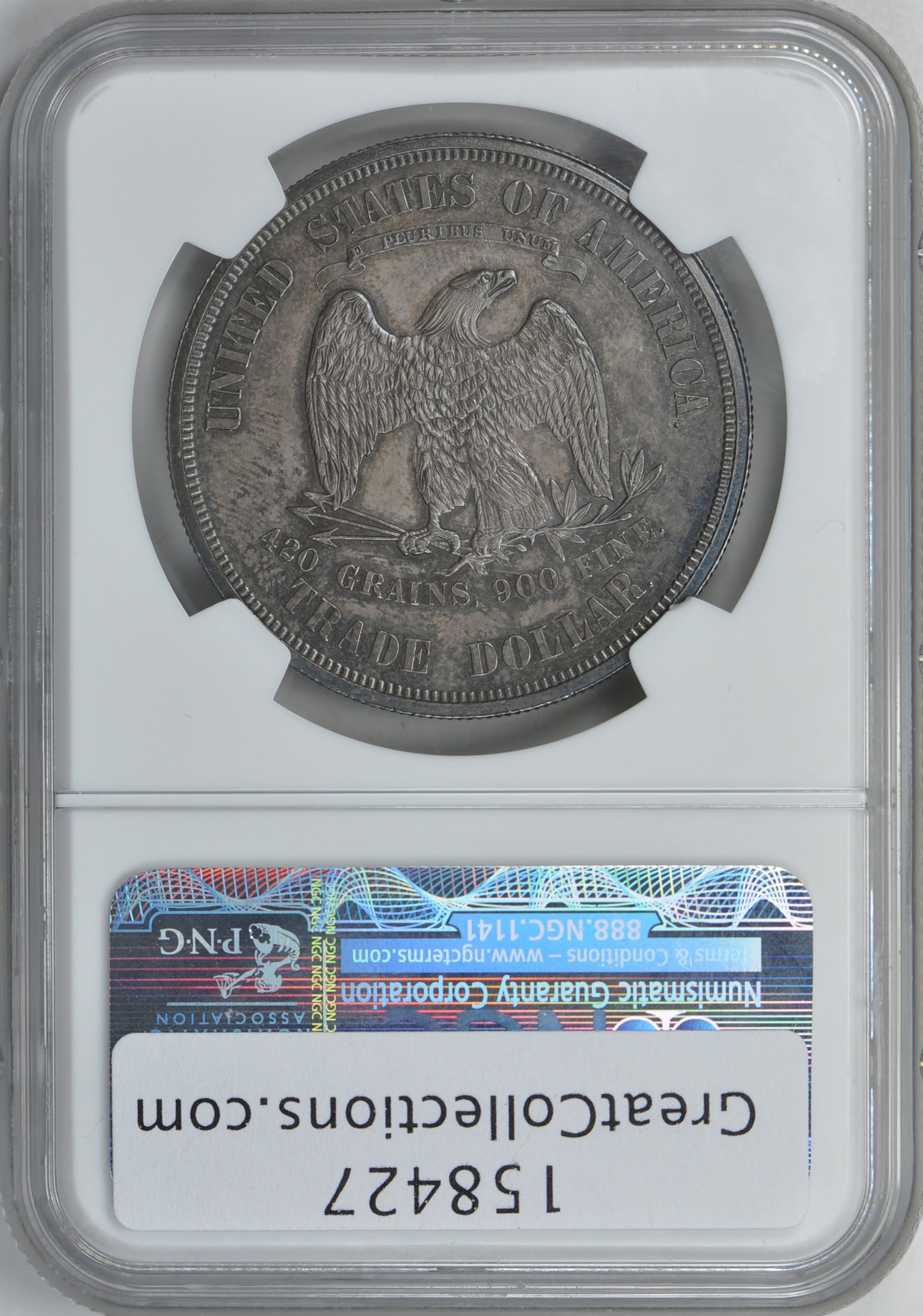 1873 Trade Silver Dollar NGC Proof-62 (Item 158427