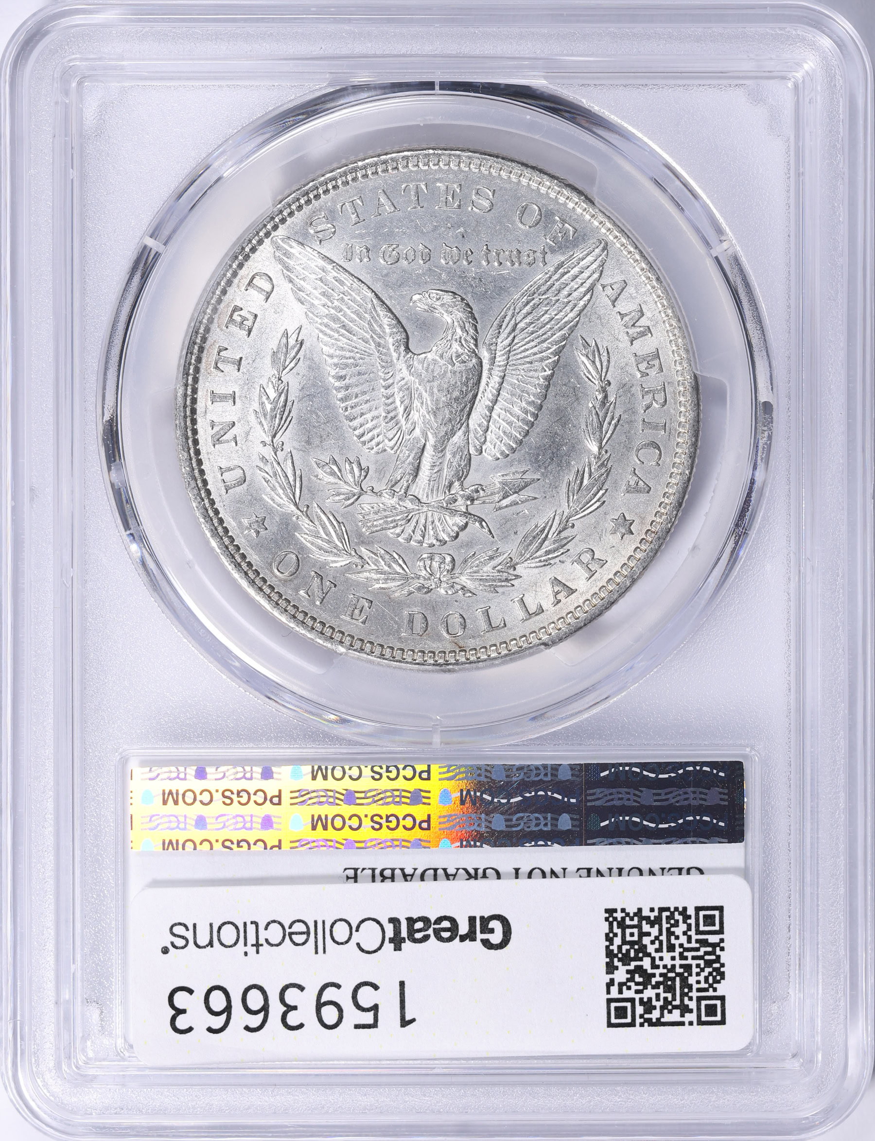 1880 Morgan Silver Dollar PCGS Genuine AU Details (Item 1593663