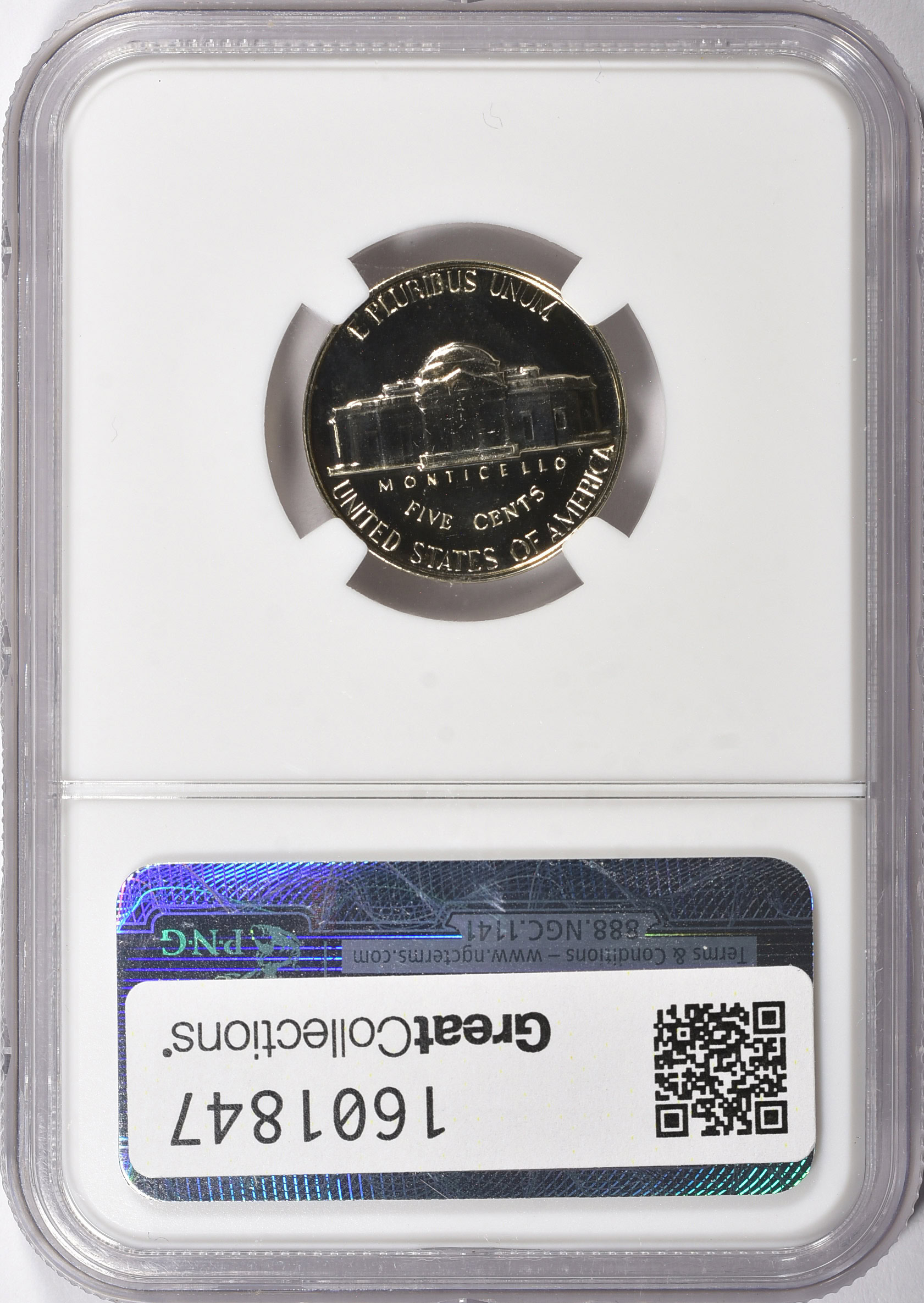 1960 Jefferson Nickel NGC Proof-68 (Item 1601847