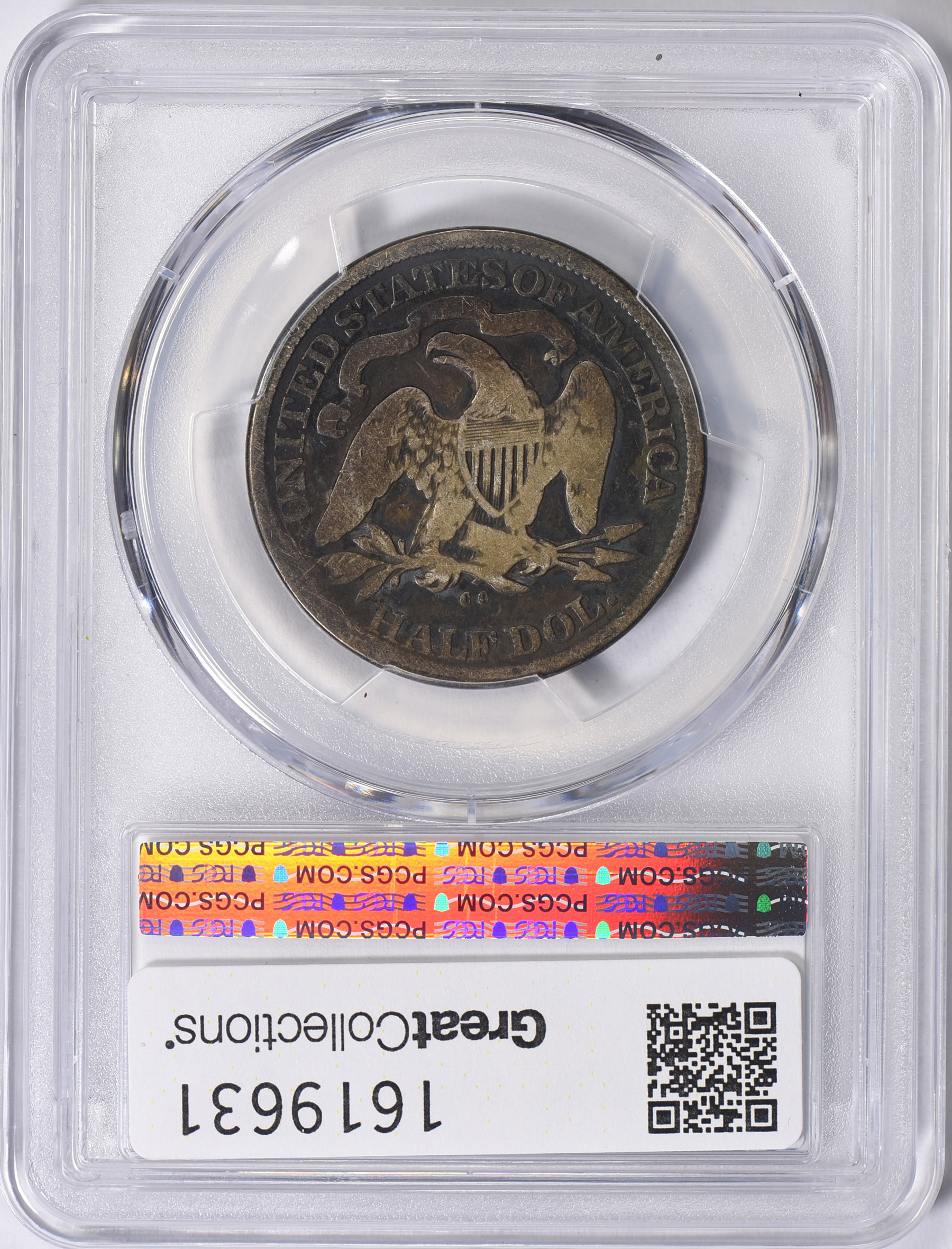 1875-CC Seated Liberty Half Dollar PCGS G-06 (Item 1619631