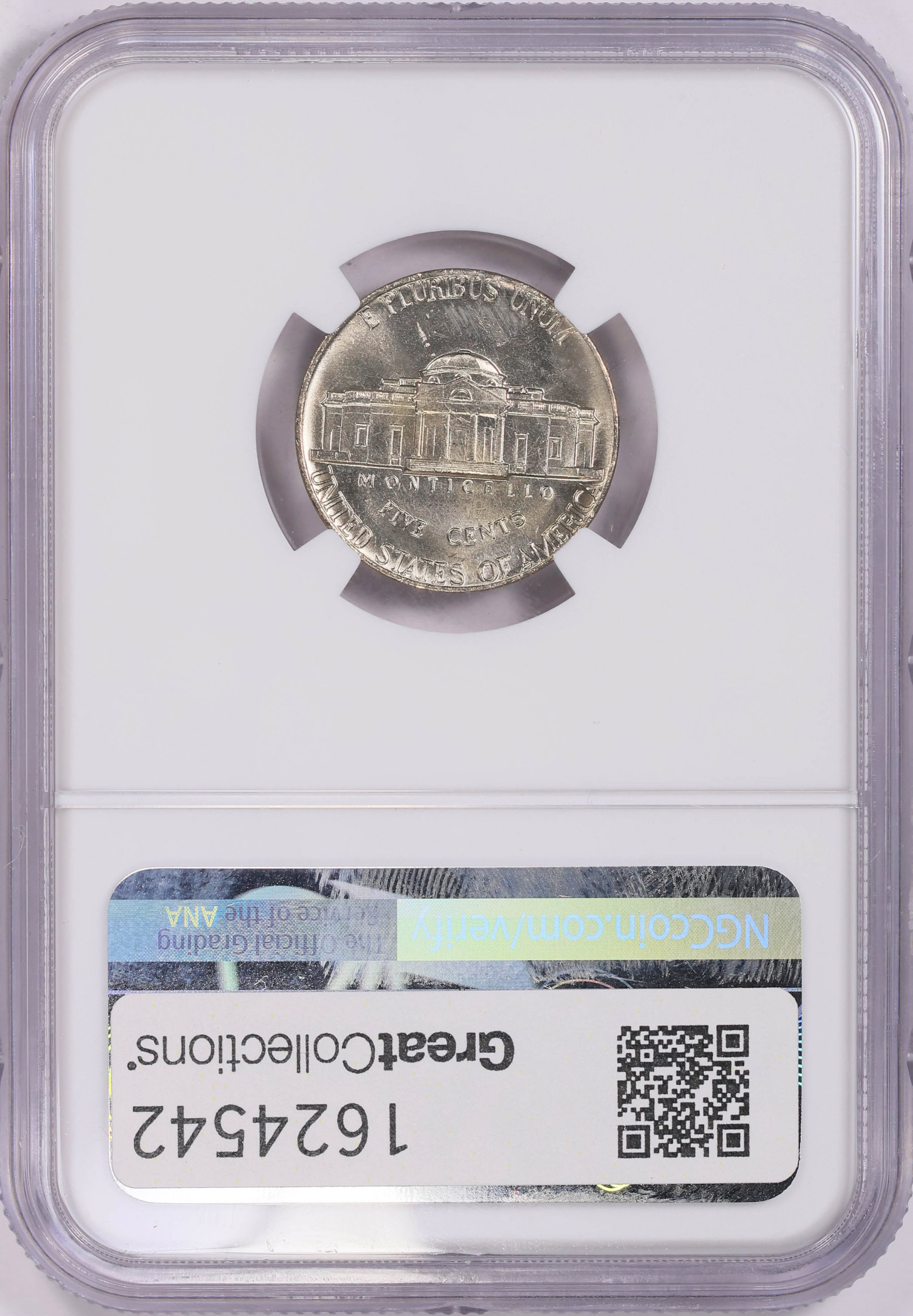 1973 Jefferson Nickel NGC MS-65 5FS (Item 1624542