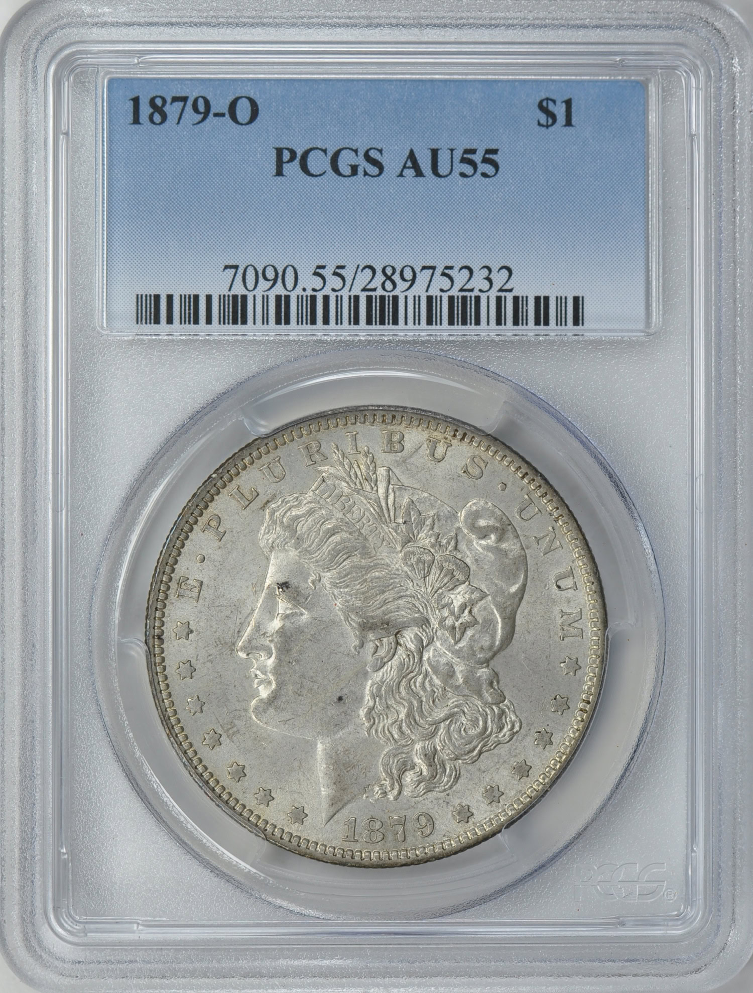 1879-O Morgan Silver Dollar PCGS AU-55 (Item 163453