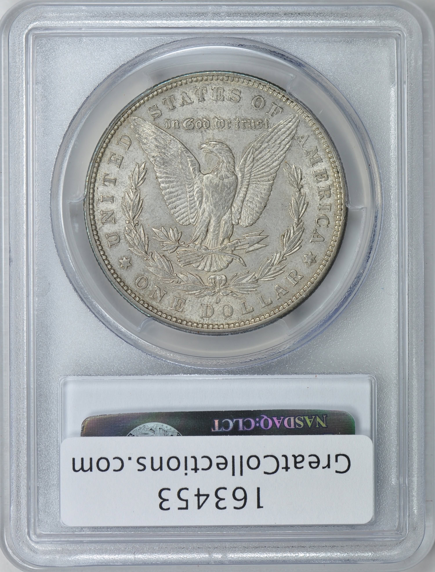 PCGS AU55』コロンビア50センタボ銀貨（1874年） PCGS AU55