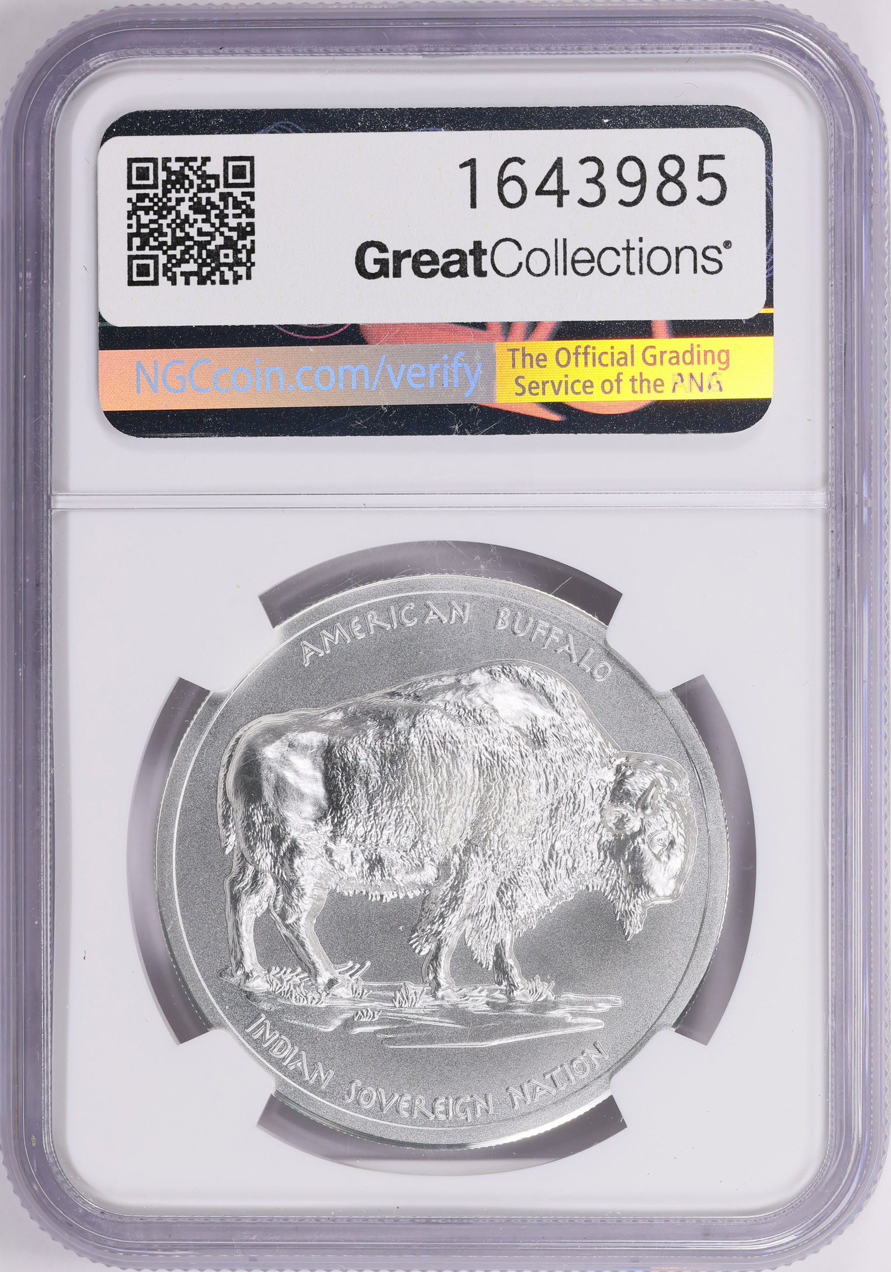 Oglala Lakota Sioux Nation 2021 Silver Dollar Sitting Bull