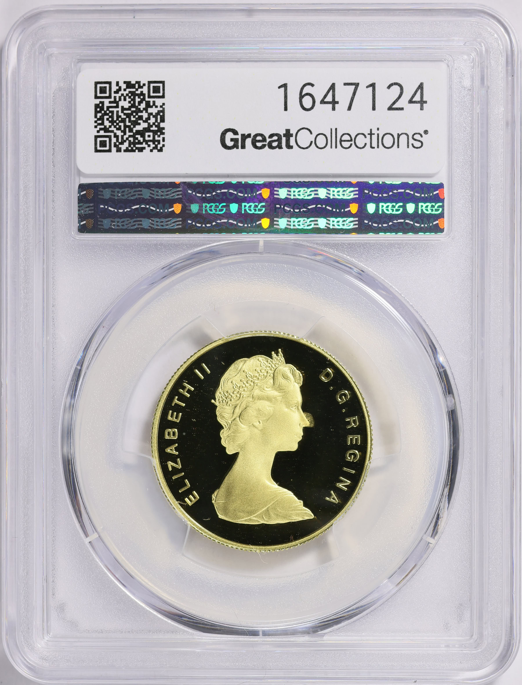 Canada 1983 Gold $100 St. John's Newfoundland 400th Anniversary KM