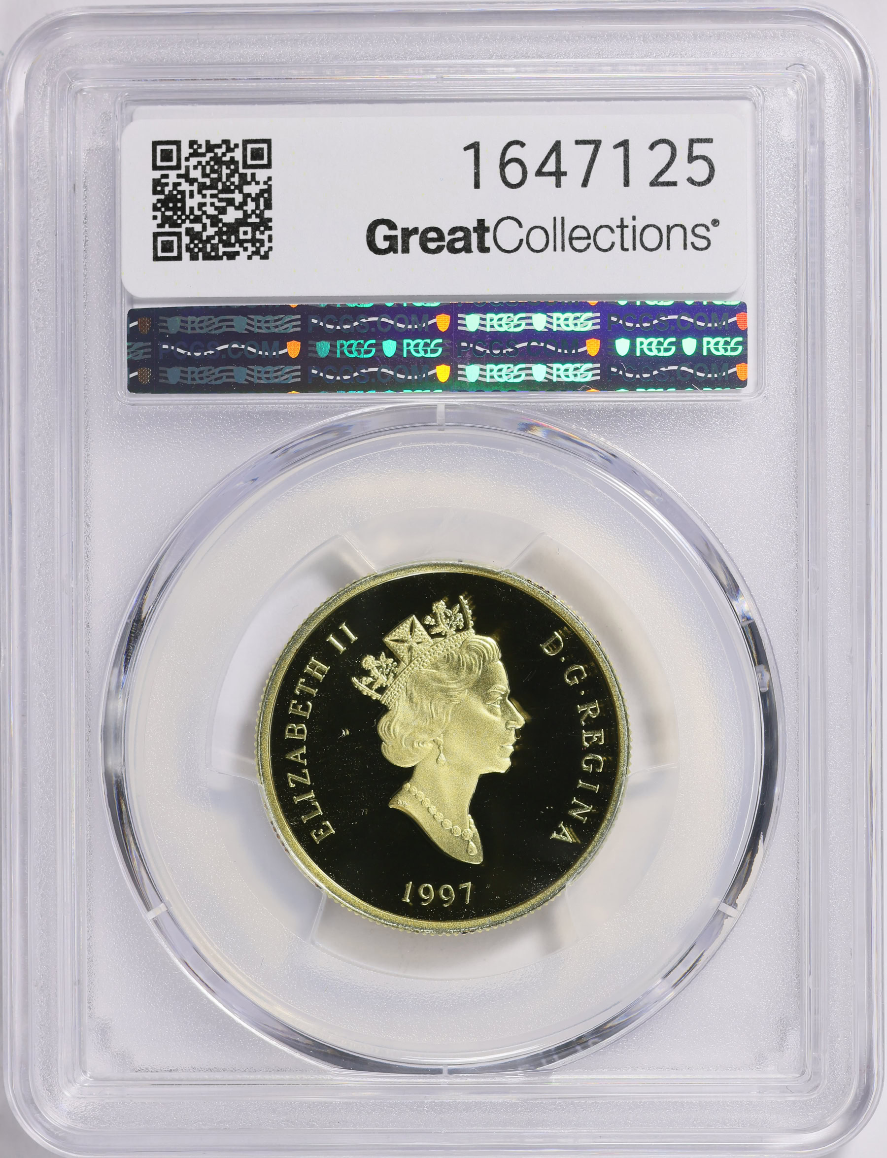 Canada 1997 Gold $100 Alexander Graham Bell KM-287 PCGS Proof-69
