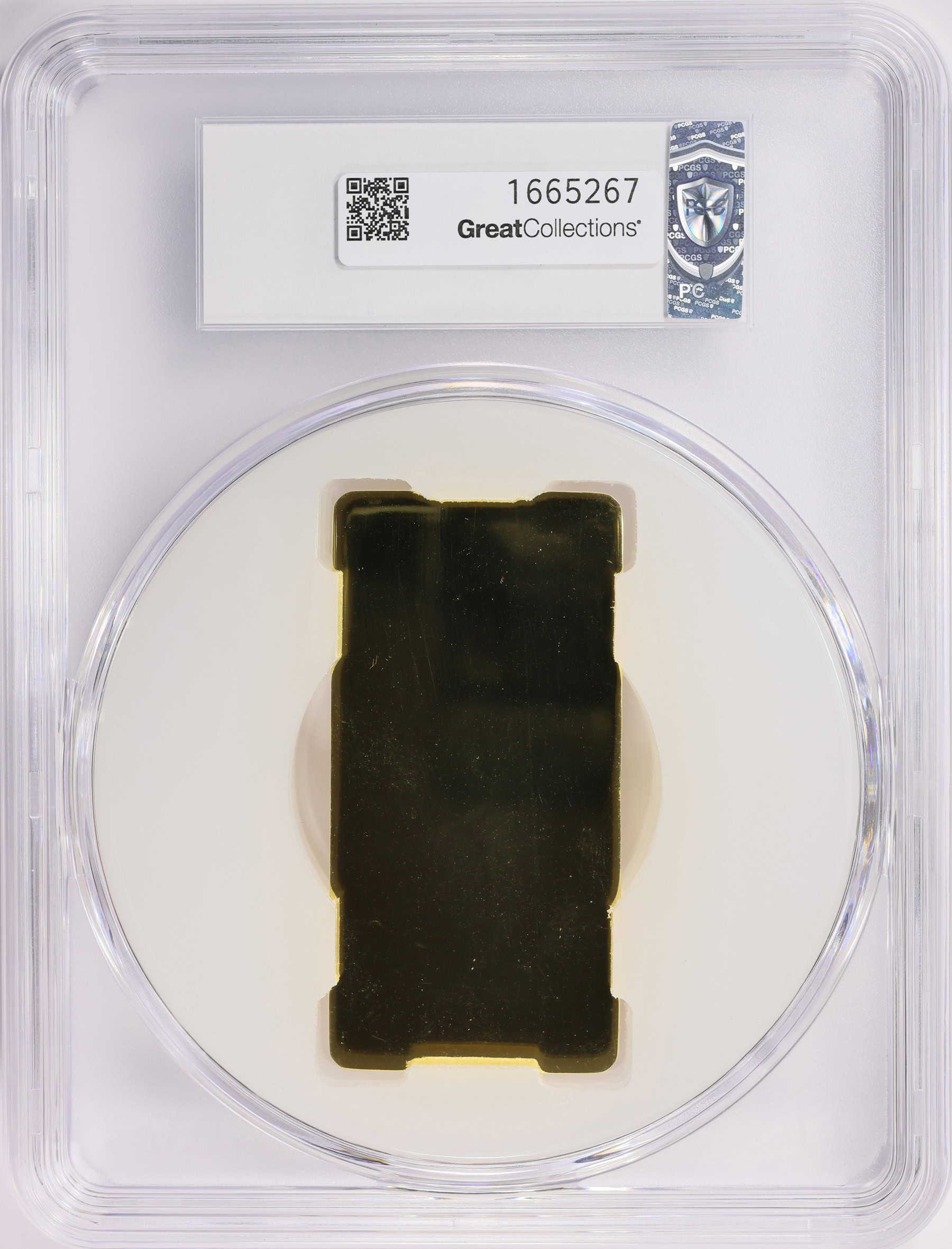 2011 100 BTC Casascius Gold-Plated Bearer Bar, Unfunded PCGS Genuine (Item  1665267) | GreatCollections Coin Auctions