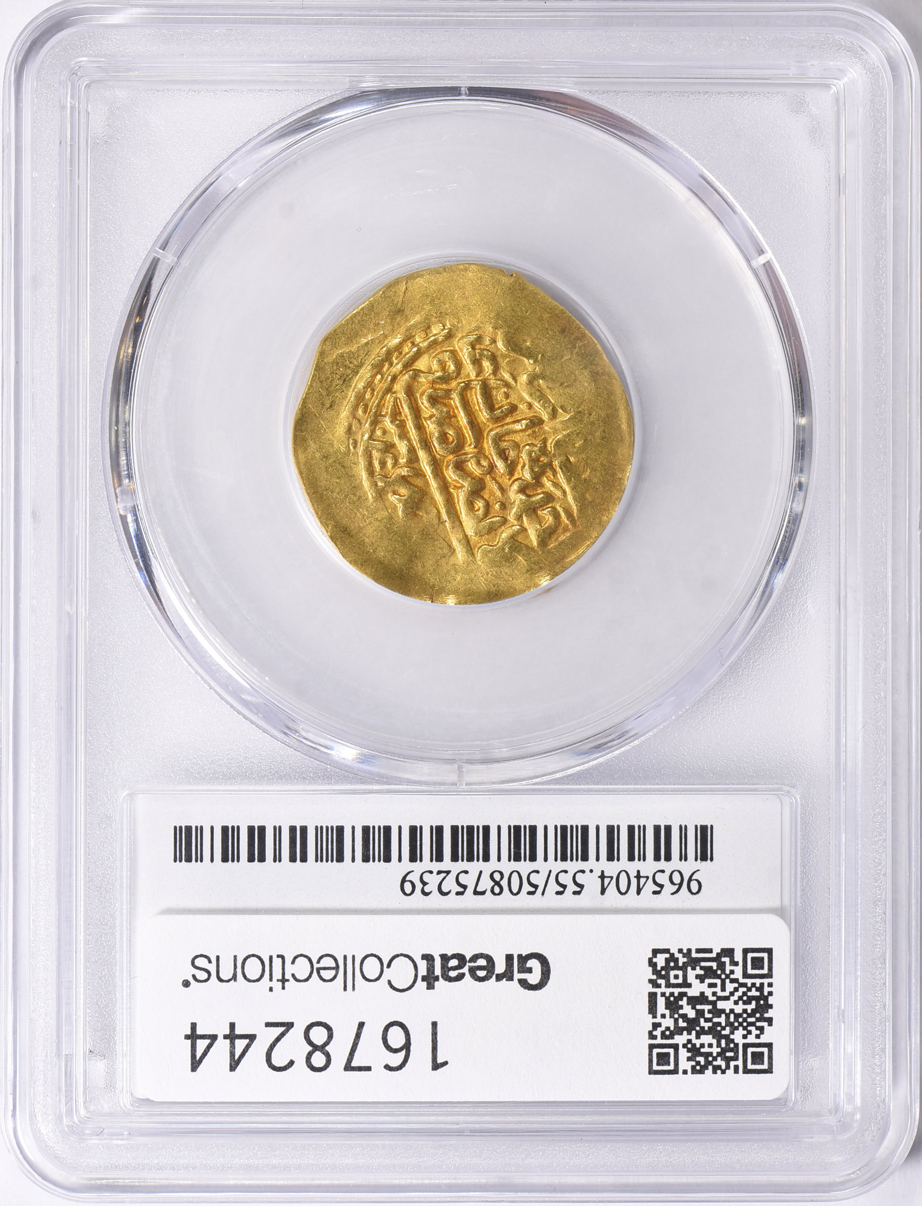 Egypt AH 1049 (1639) Gold Sultani (Altin) Misr Mint KM-44 PCGS AU