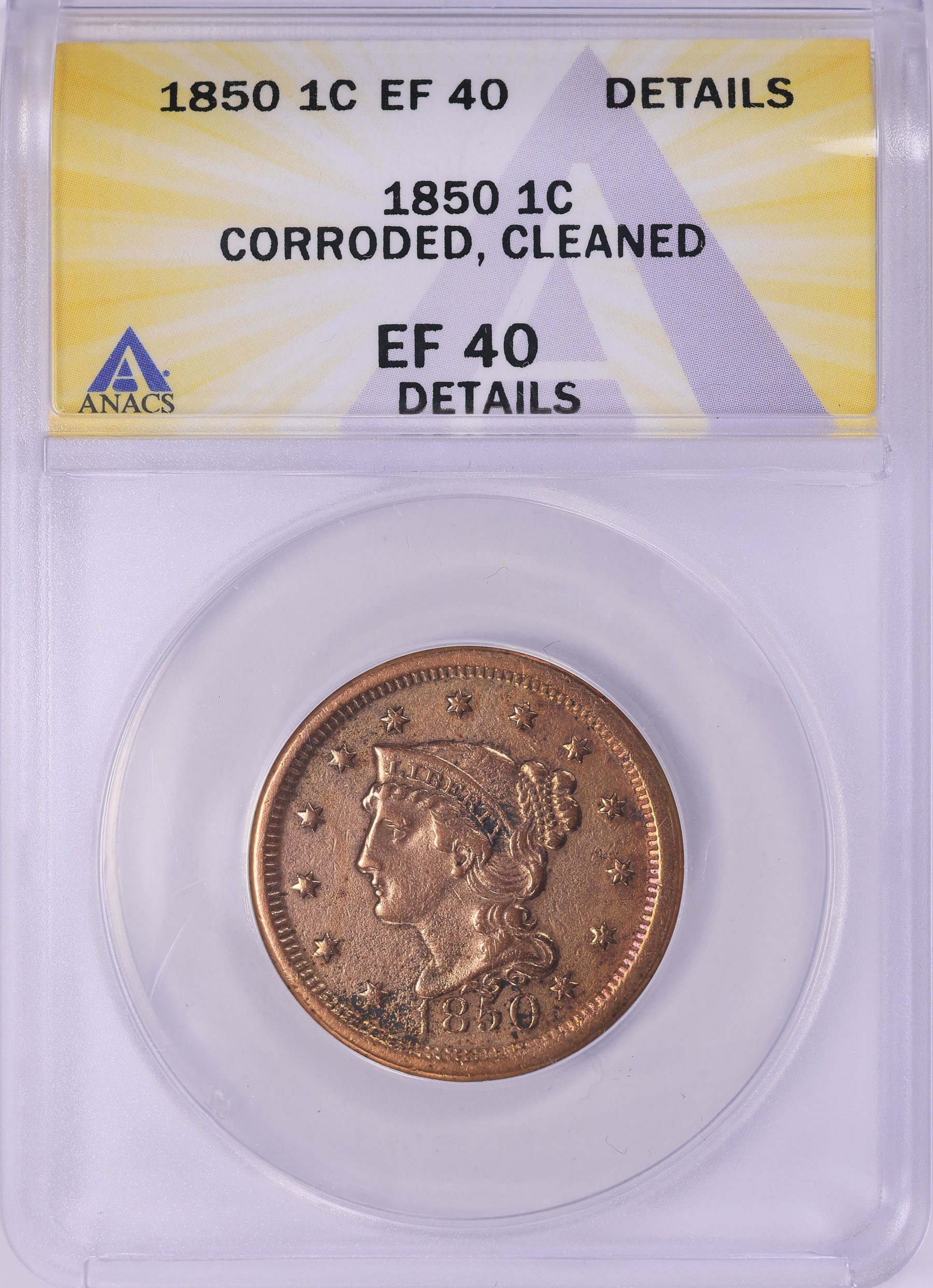 1804. エメラルドボタンカット25本連売り 1851-1854 Braided Hair