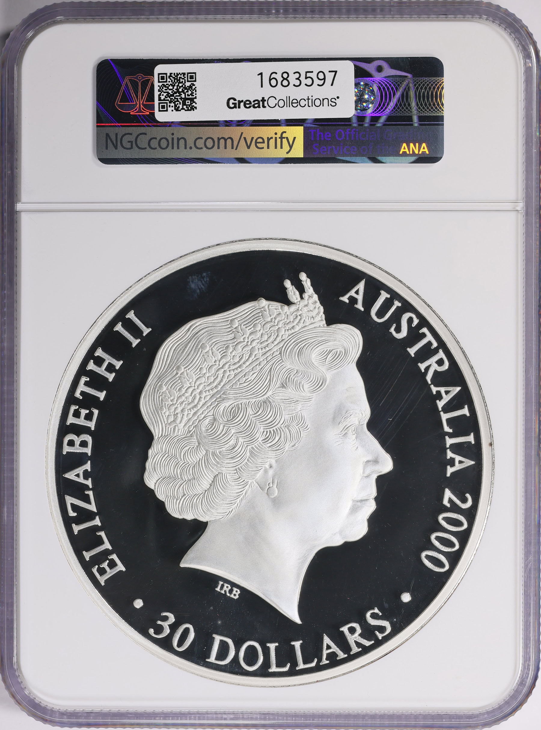 Australia 2000 Colorized Silver 30 Sydney Olympics Kilo KM520 With