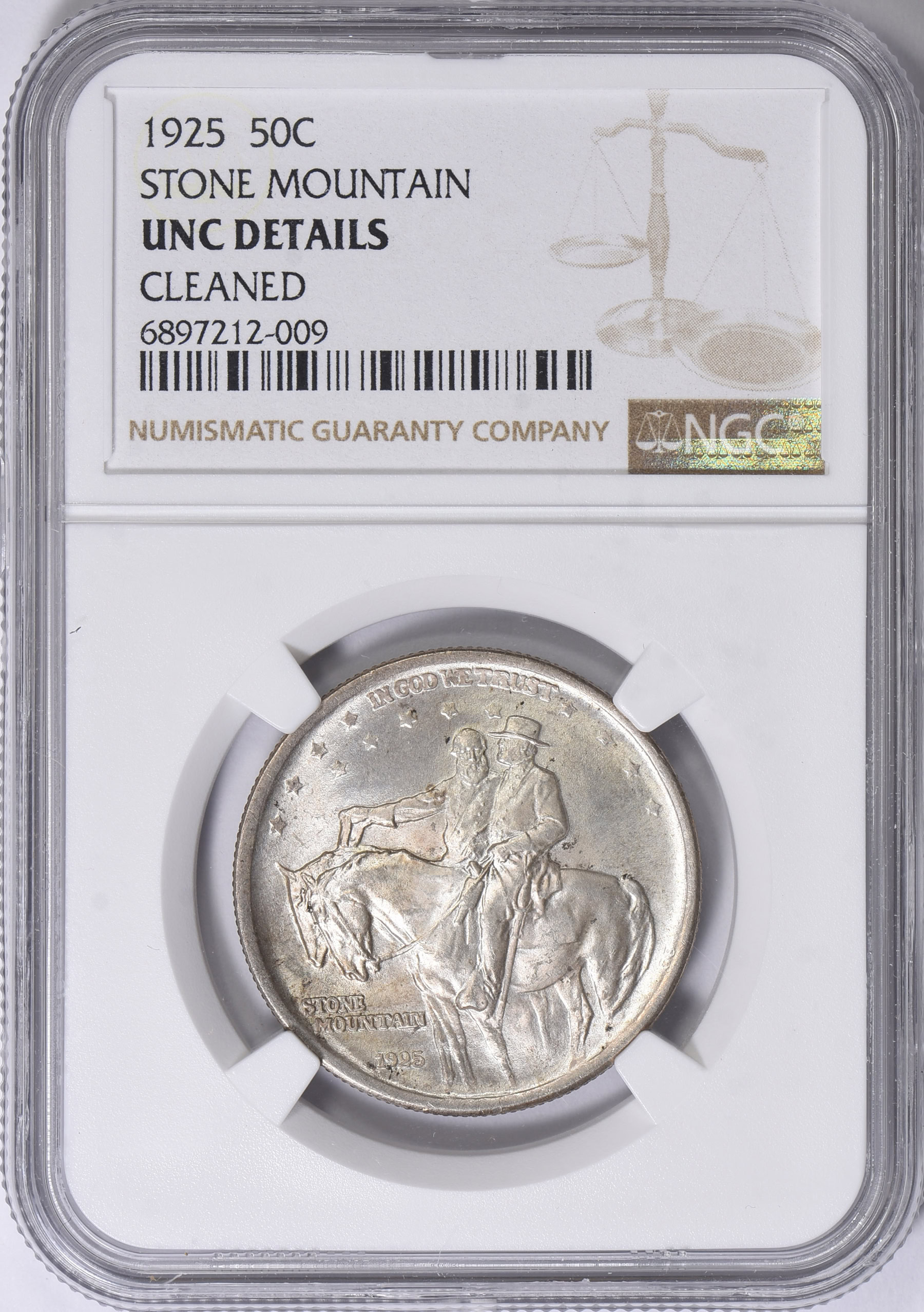 Moeda Comemorativa Stone Mountain 1925 - Réplica Para Coleção