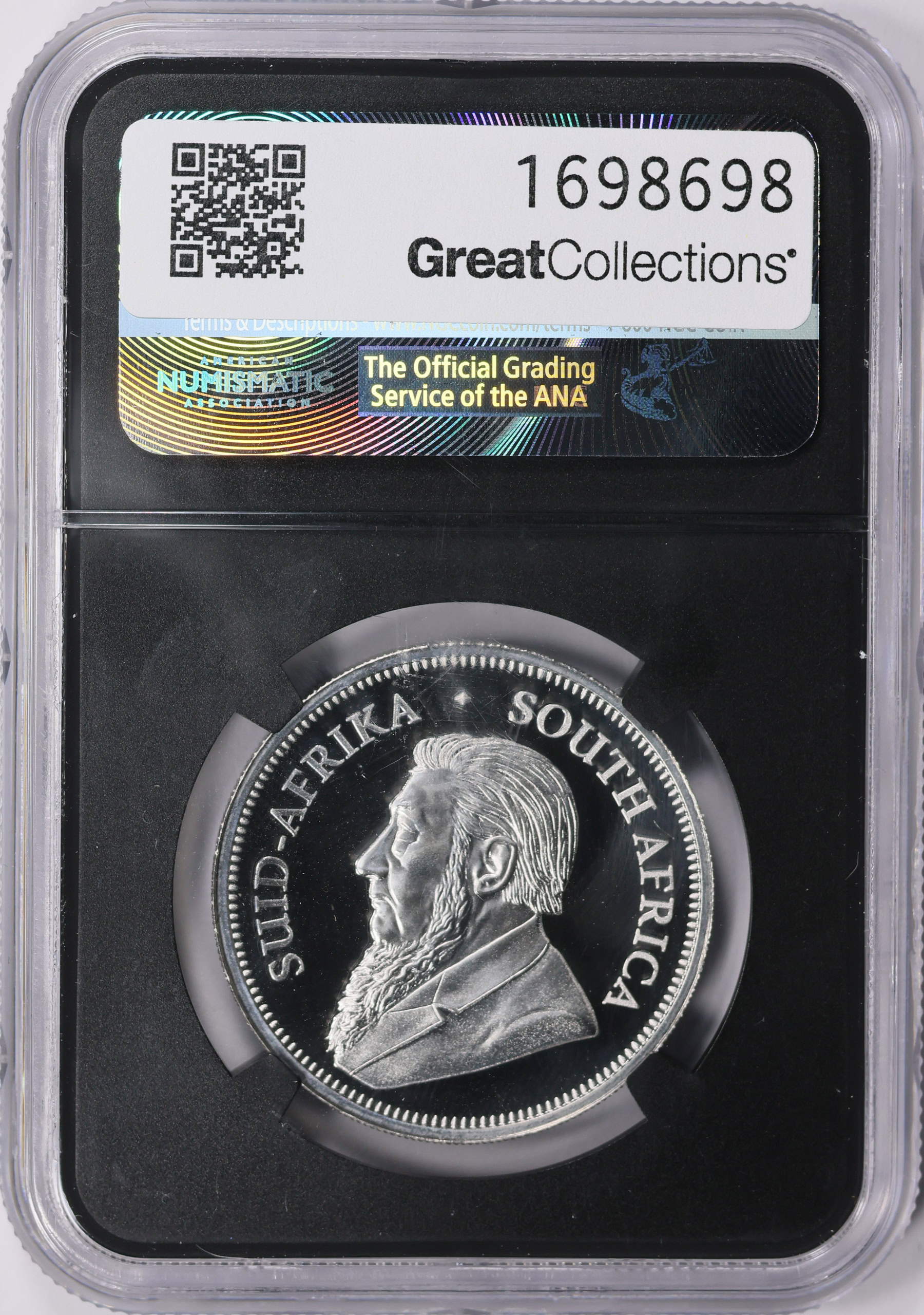 South Africa 2017 Platinum 10 Rand Krugerrand 50th Anniversary NGC ...