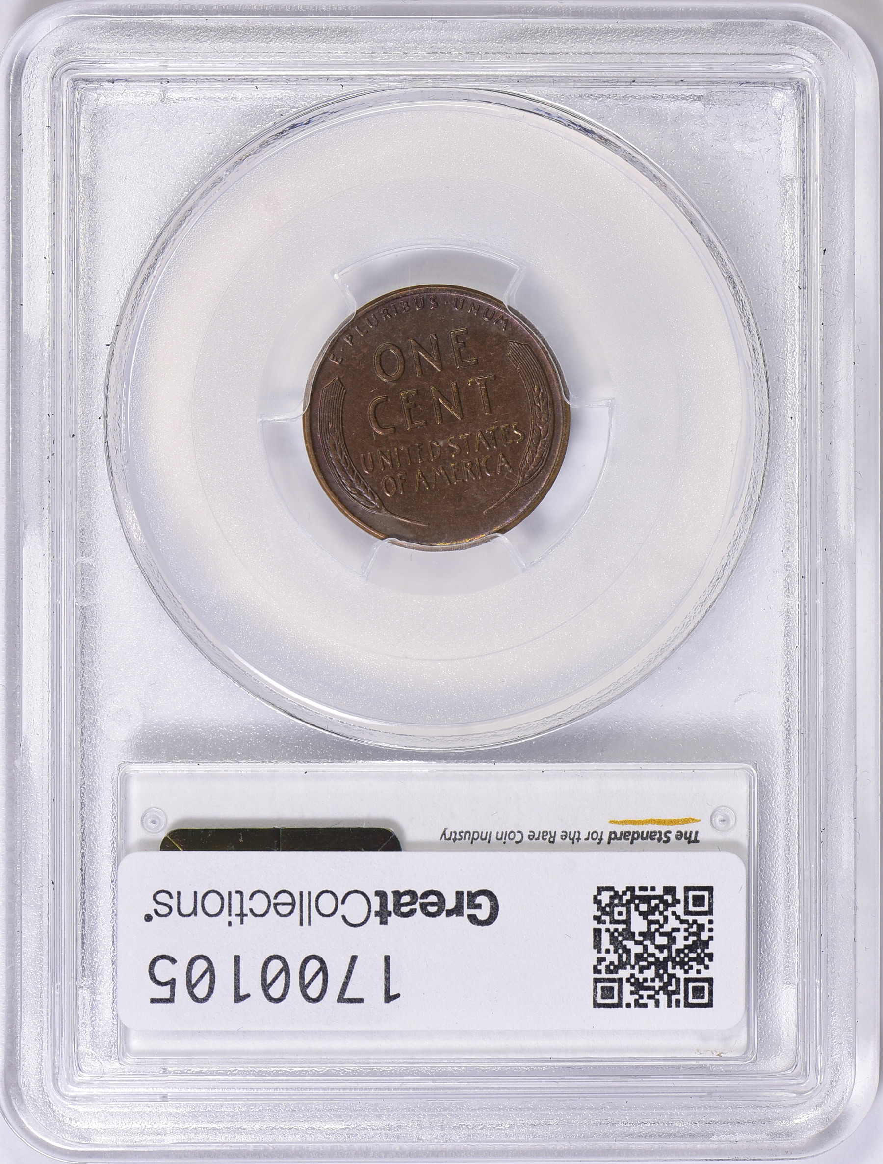 1955 Lincoln Cent Doubled Die Obverse PCGS AU-55 BN (Item 1700105