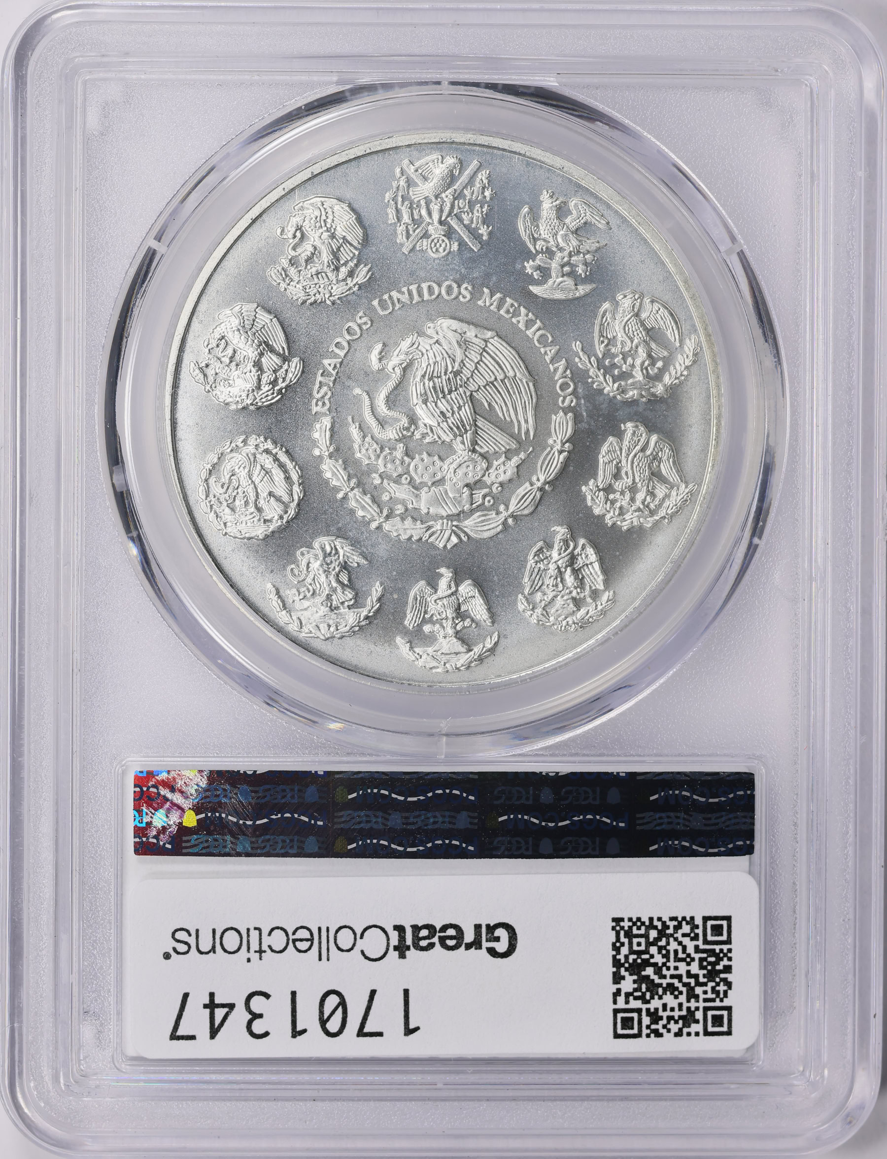 Mexico 2004-Mo Silver Onza Libertad KM-639 PCGS MS-68 (Item