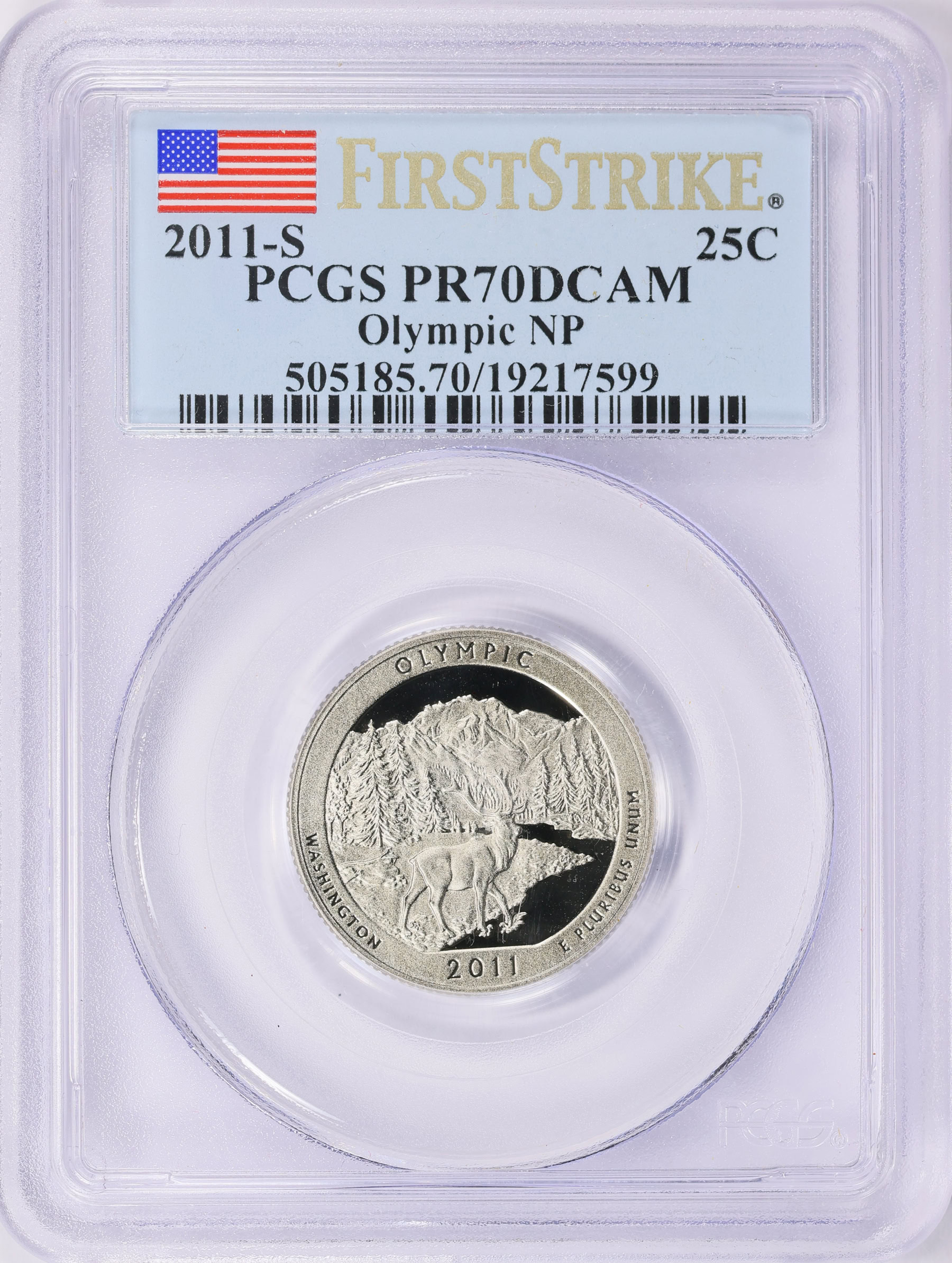 2011 P,D&S Chickasaw America The Beautiful Quarters, BU and Proof - For