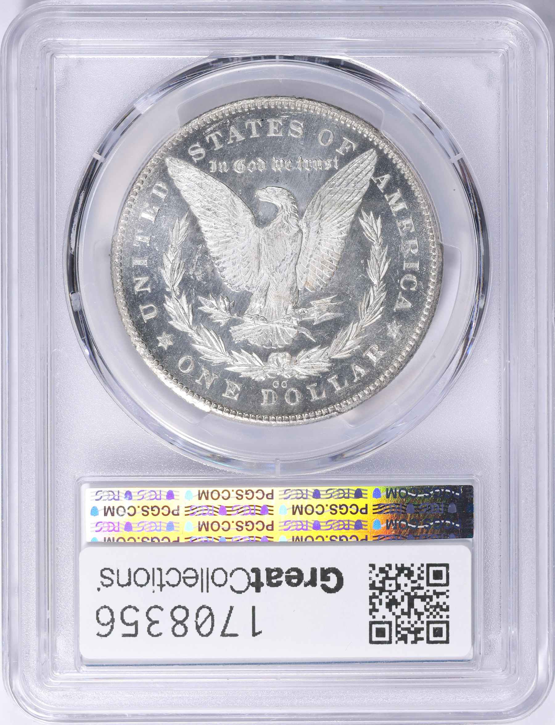 1878-CC Morgan Silver Dollar PCGS MS-65+ DMPL (Item 1708356