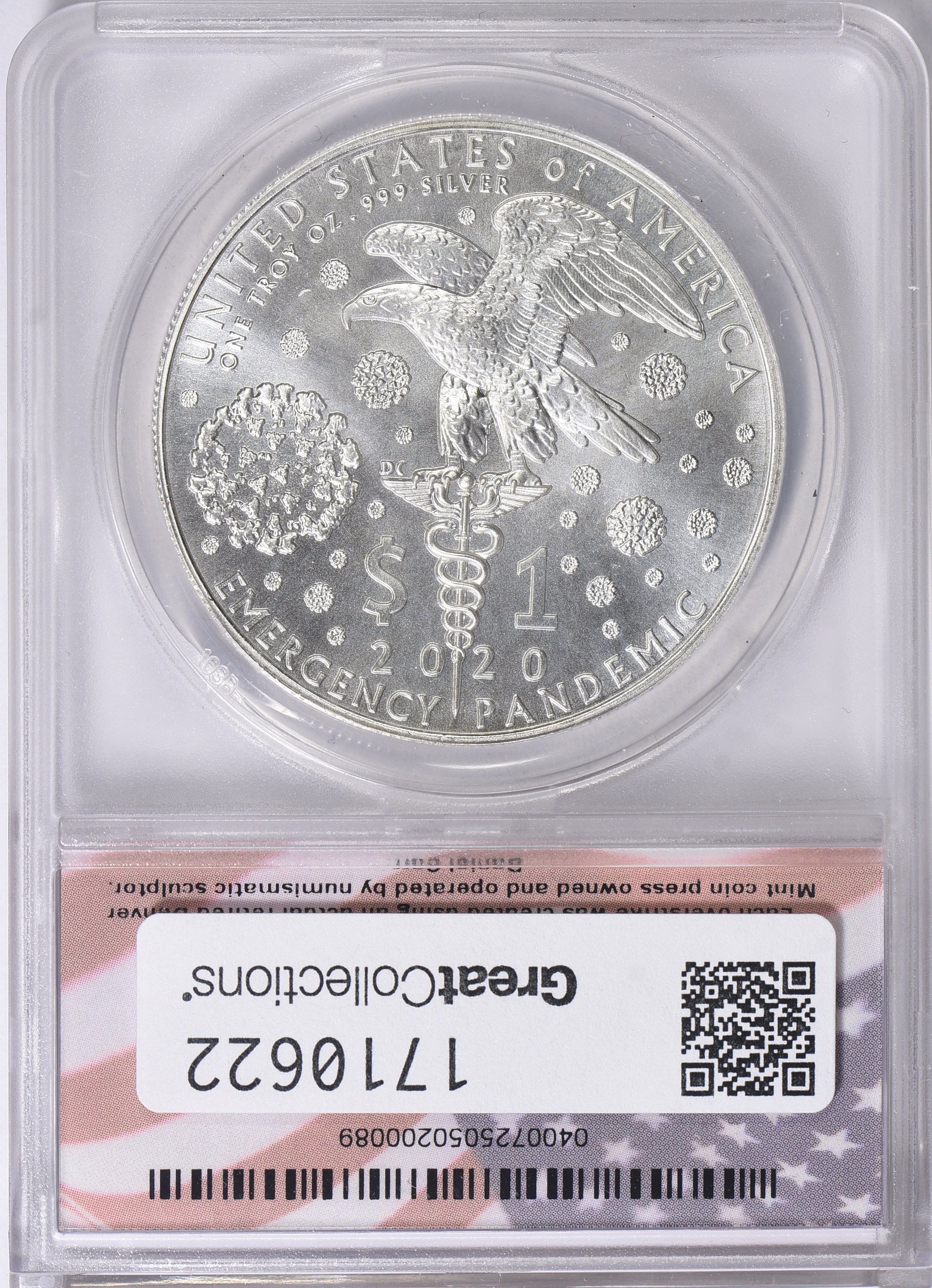 Grade MS 69 ANACS Coins 2012 Physical Copper Bitcoin Round - ANACS  Authenticated MS-69 Grade, 1 Oz .999 Copper Grade MS 69 ANACS European Coins