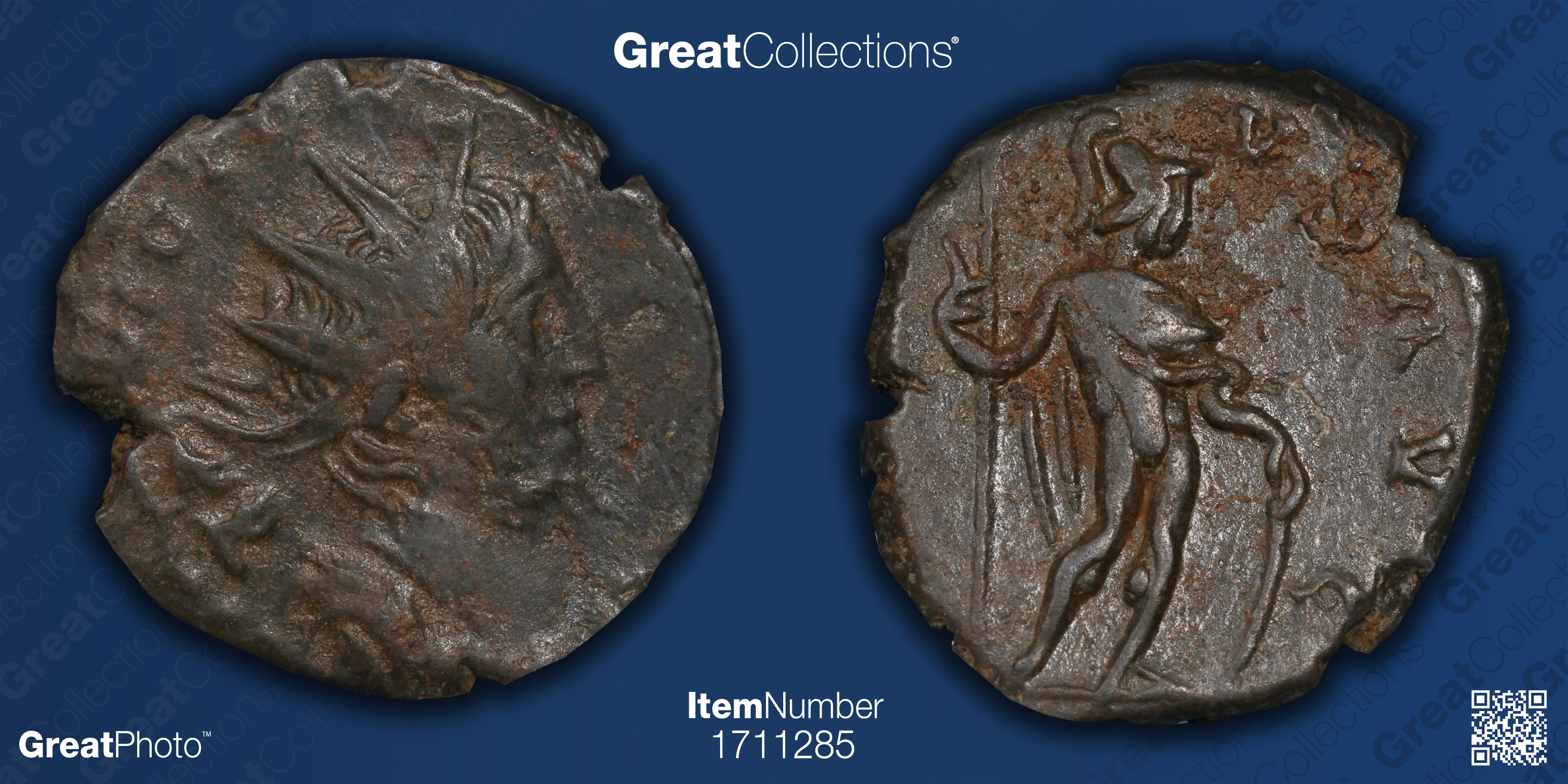Victorinus Ancient Roman Empire, Victorinus (A.D. 269-271) c.A.D. 270-271 AE ...