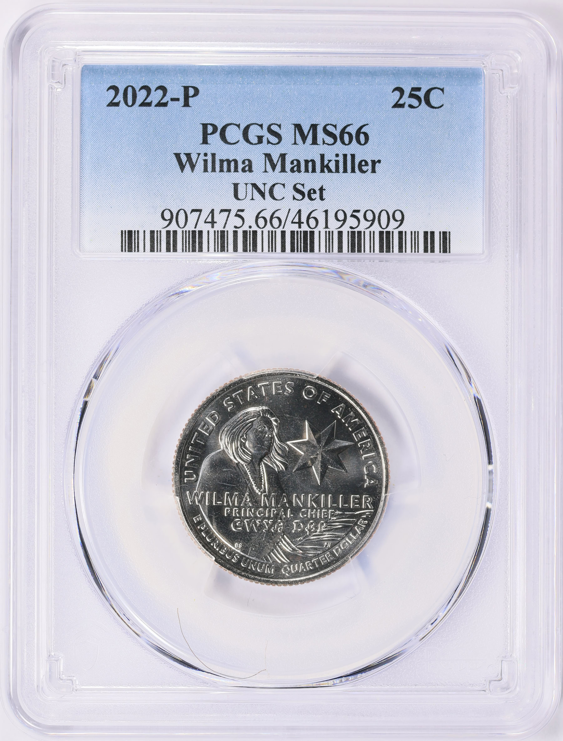2022 P Wilma Mankiller Quarter Value